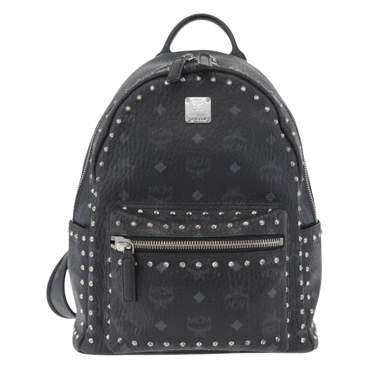 Leather backpack