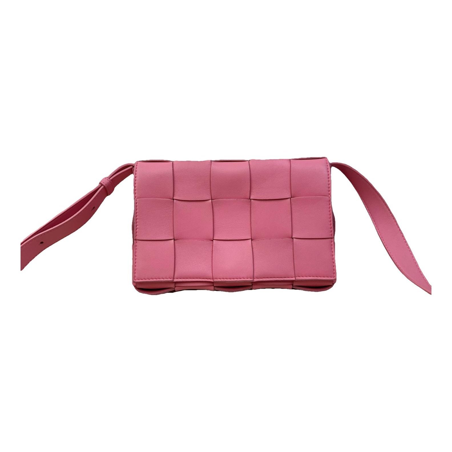 Cassette leather crossbody bag