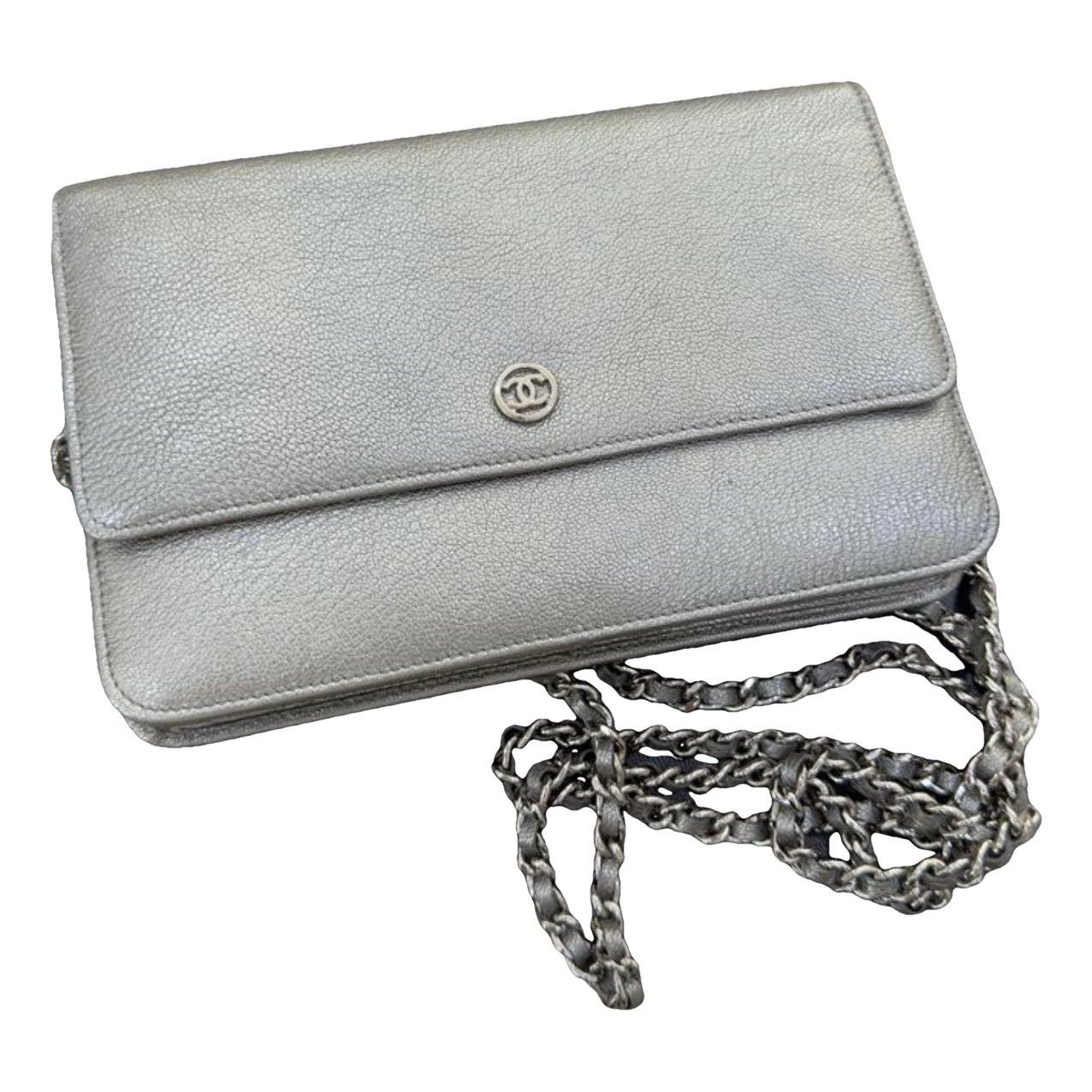 Wallet On Chain Timeless/Classique leather crossbody bag