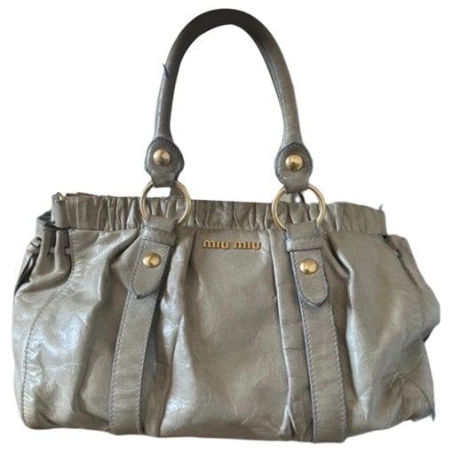 Vitello leather handbag