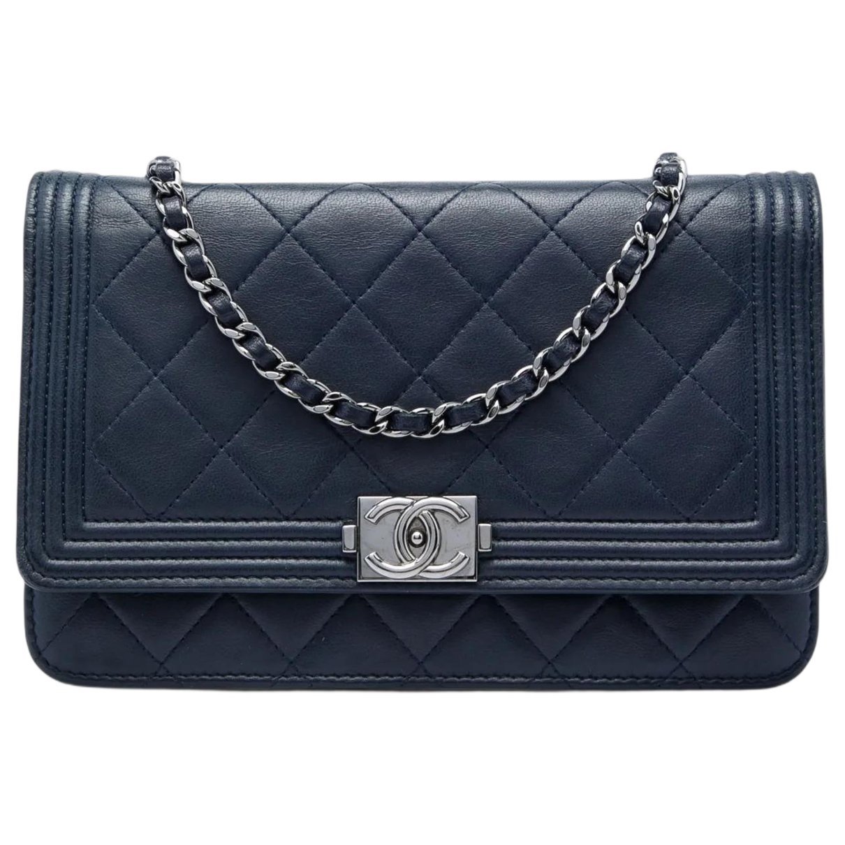 Boy leather crossbody bag