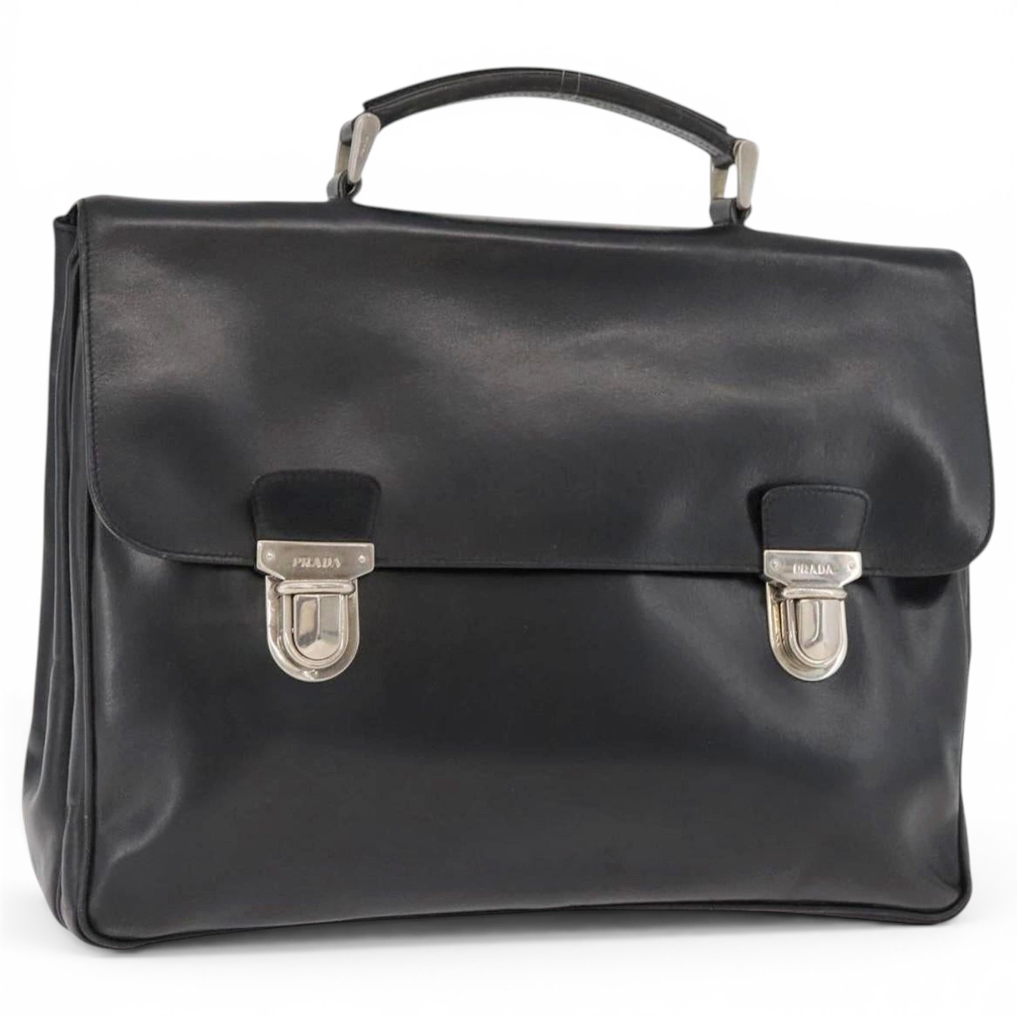 Leather handbag