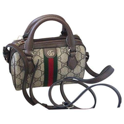 Ophidia leather handbag