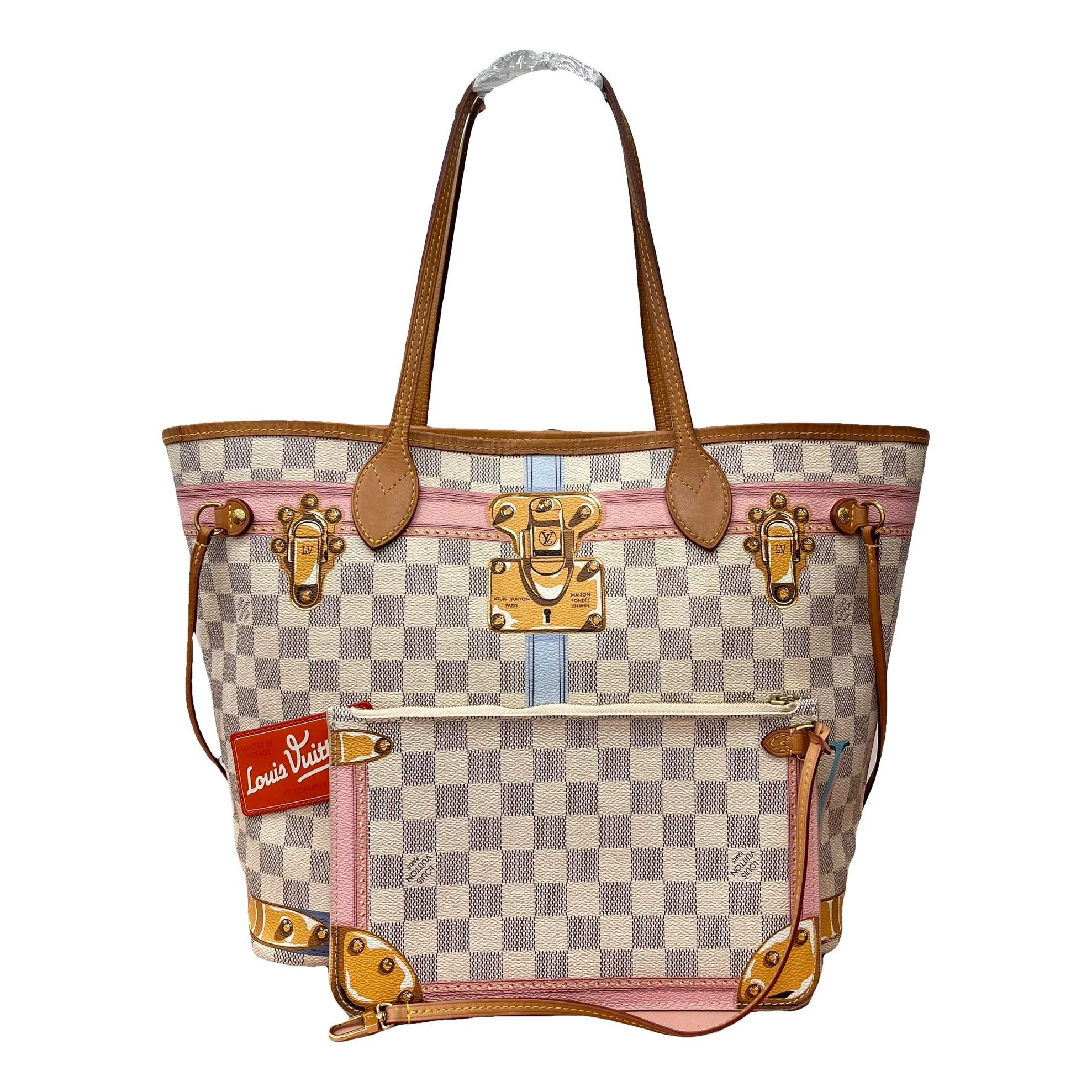 Neverfull leather handbag