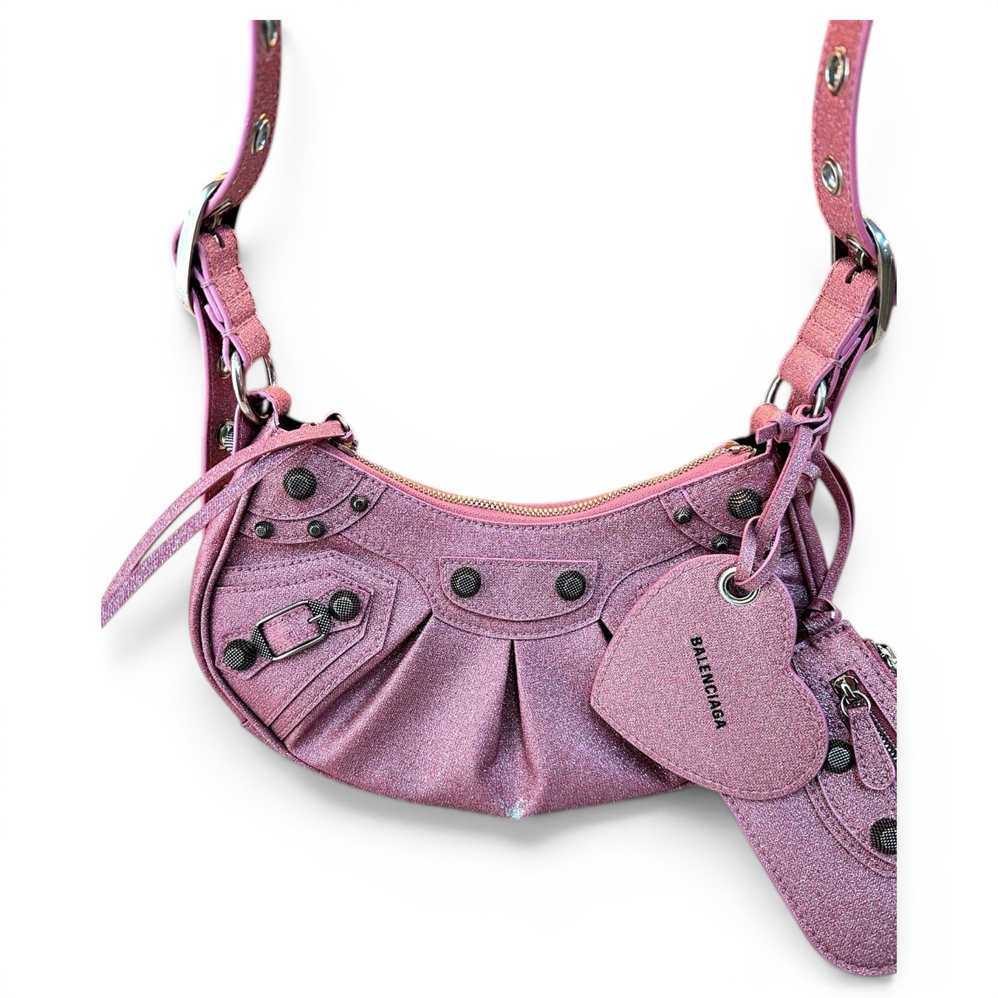 Le Cagole leather handbag