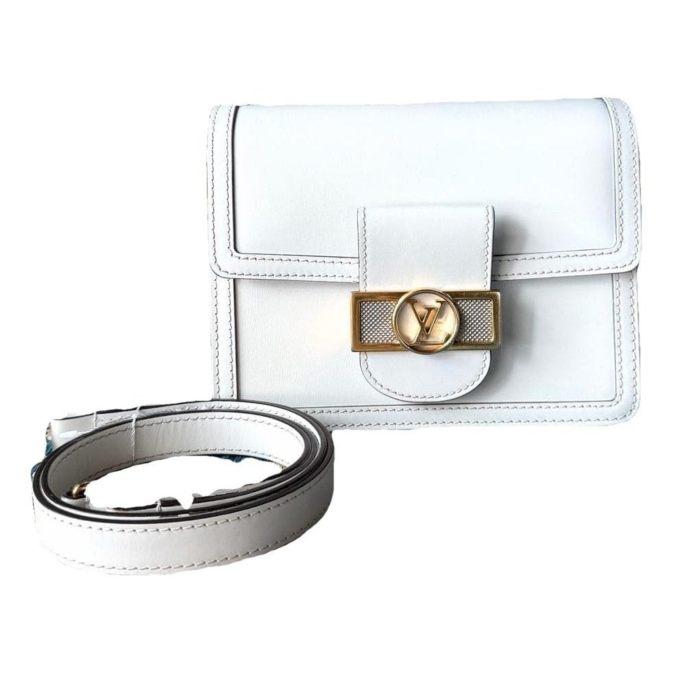Dauphine leather handbag