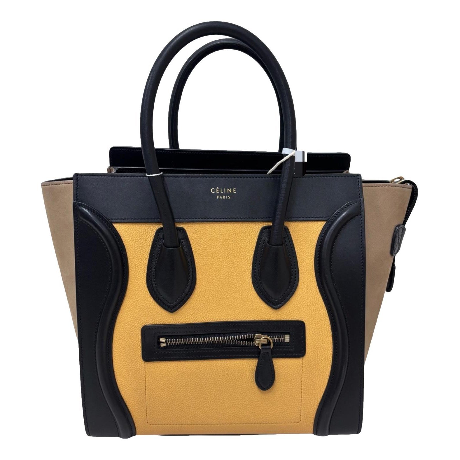 Luggage leather tote