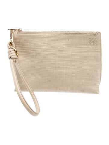 Leather T Pouch Small