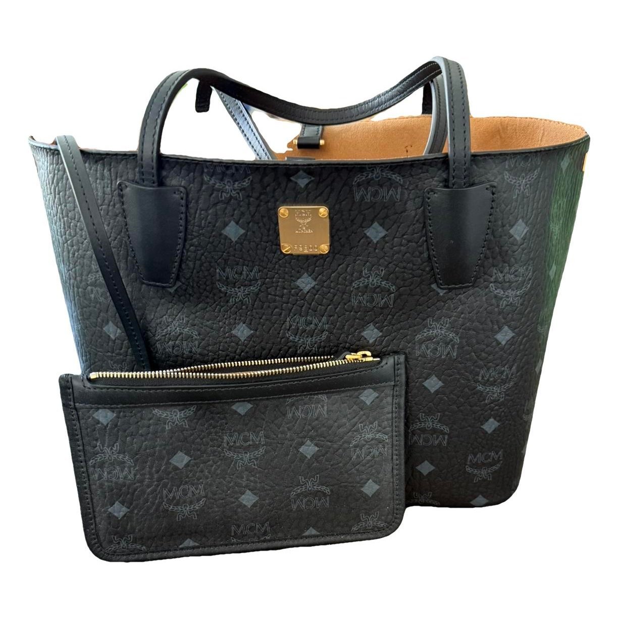 Leather tote