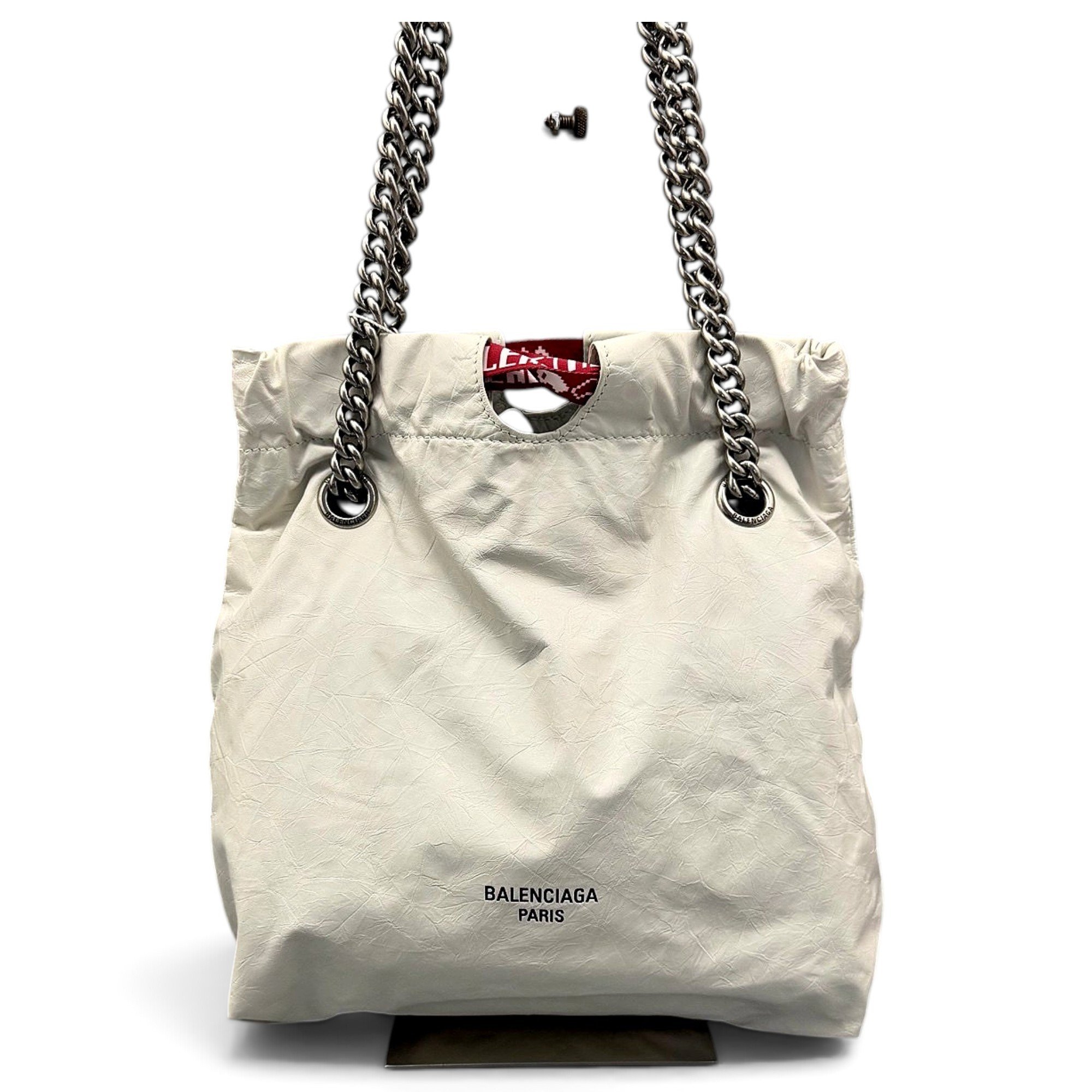 Leather tote