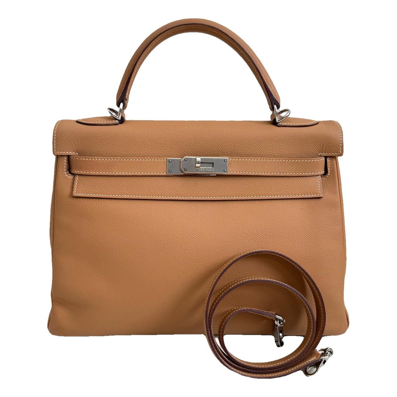 Kelly 32 leather handbag