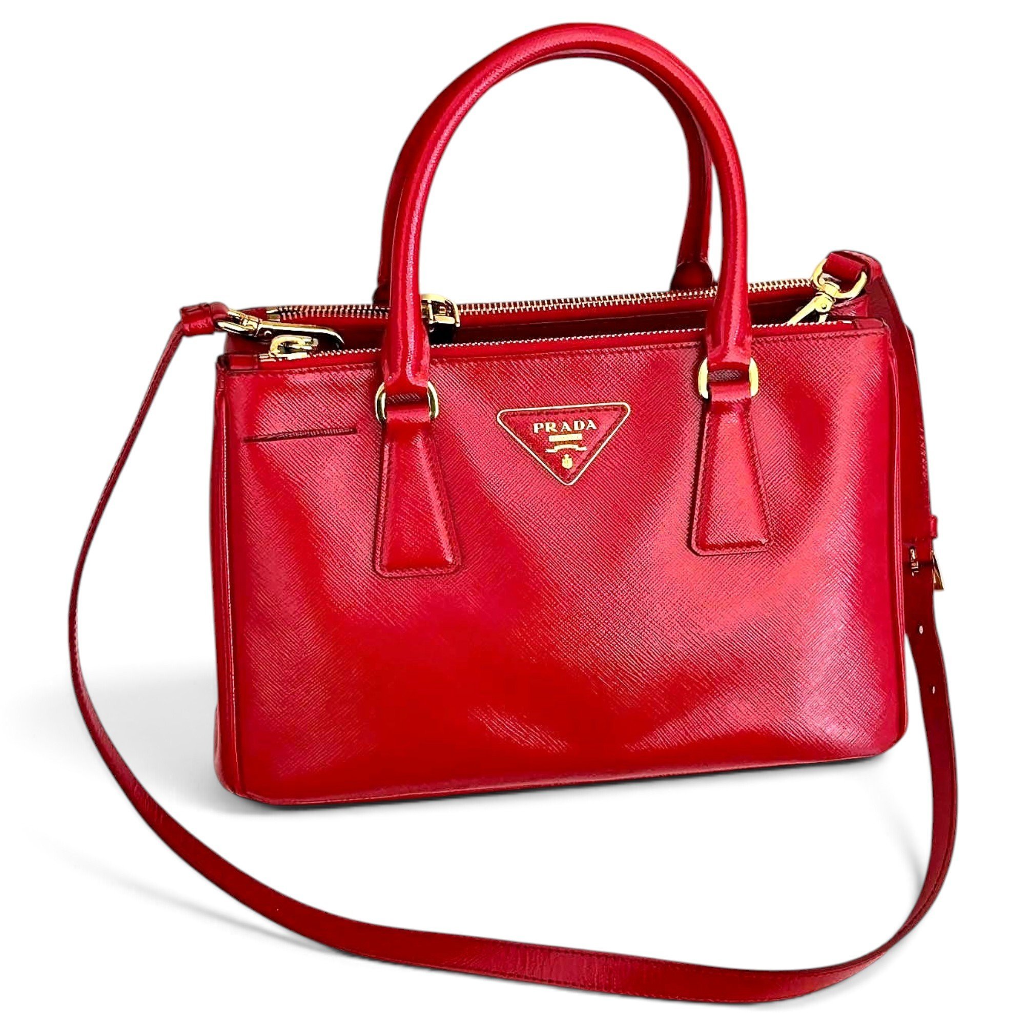 Leather satchel