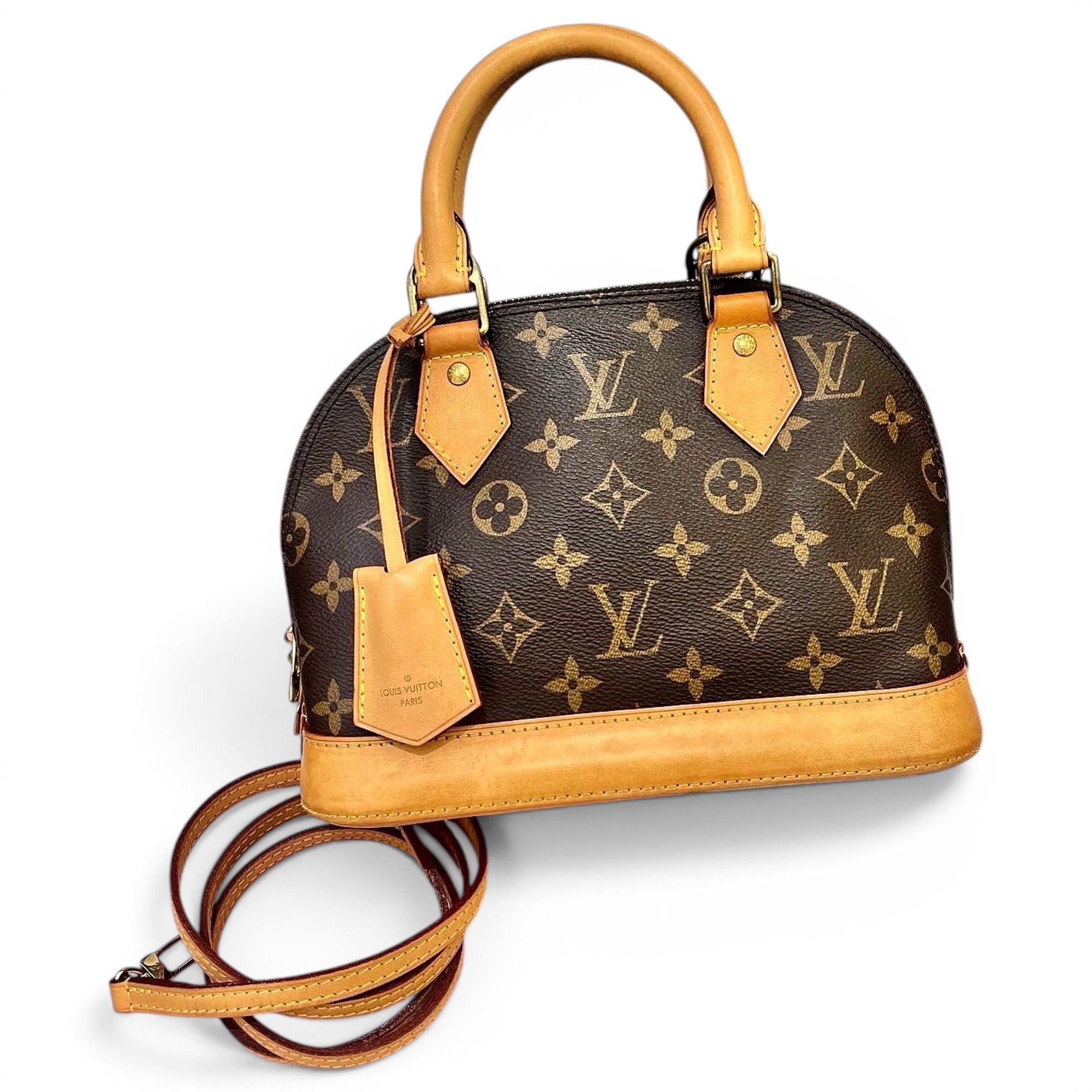 Alma BB leather handbag