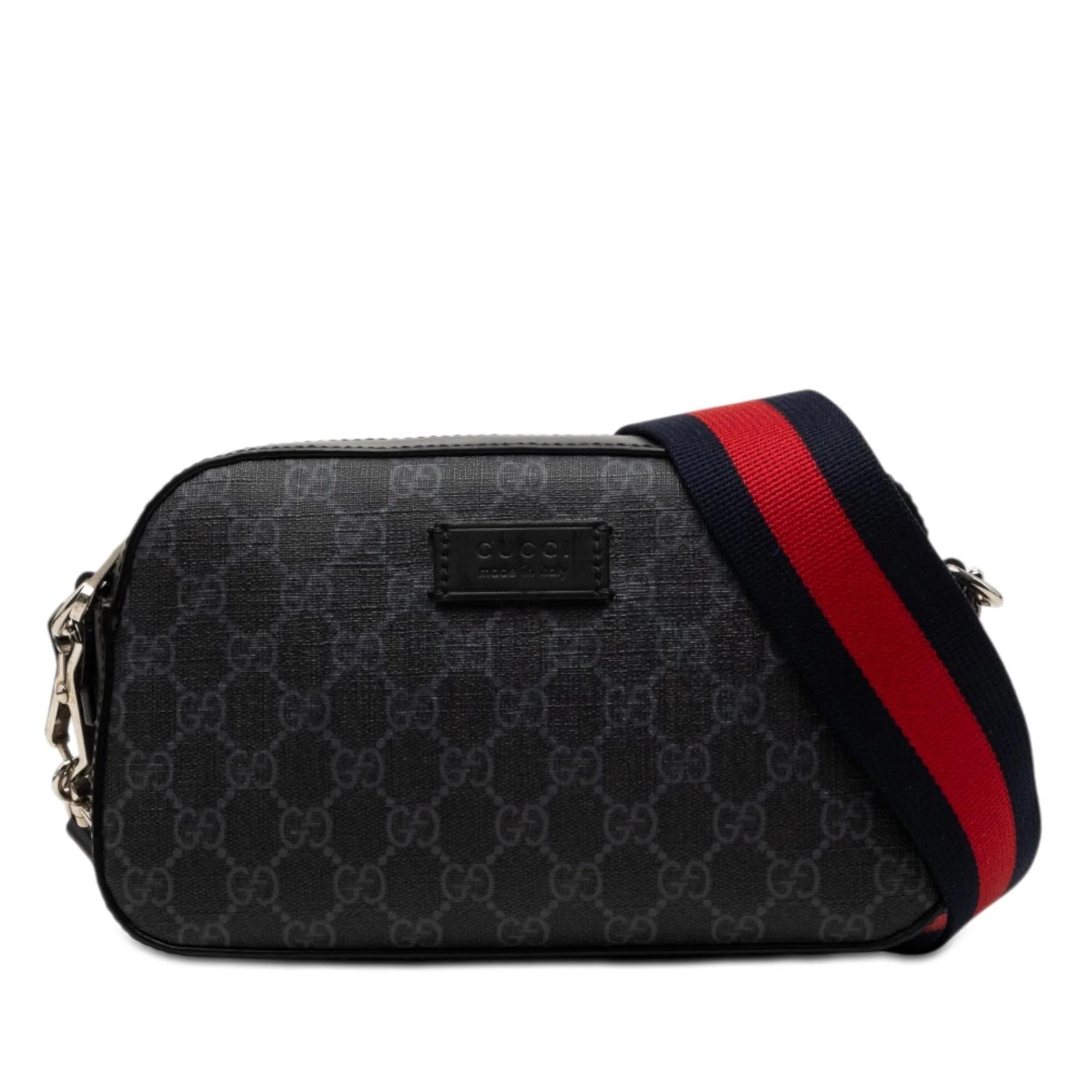 Gucci B leather crossbody bag
