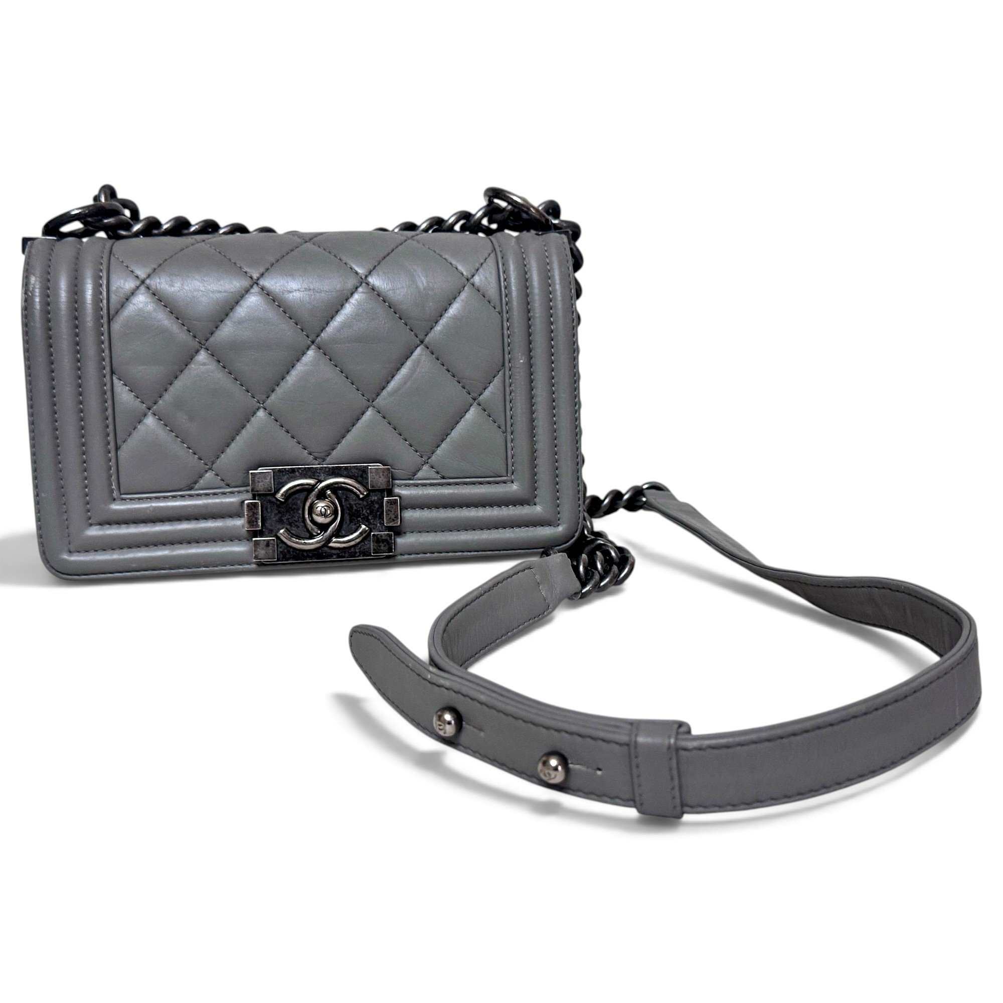 Boy leather handbag
