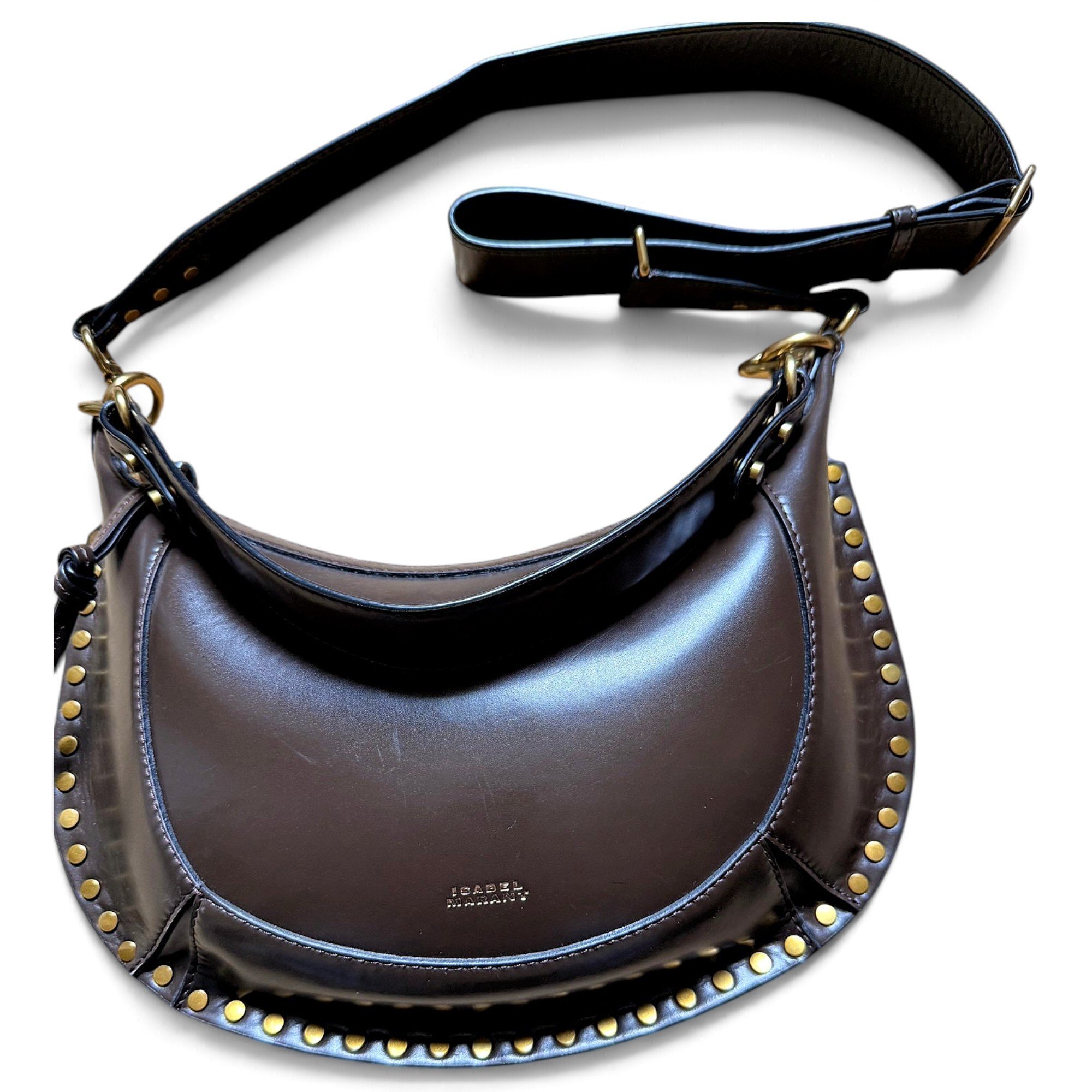 Leather crossbody bag