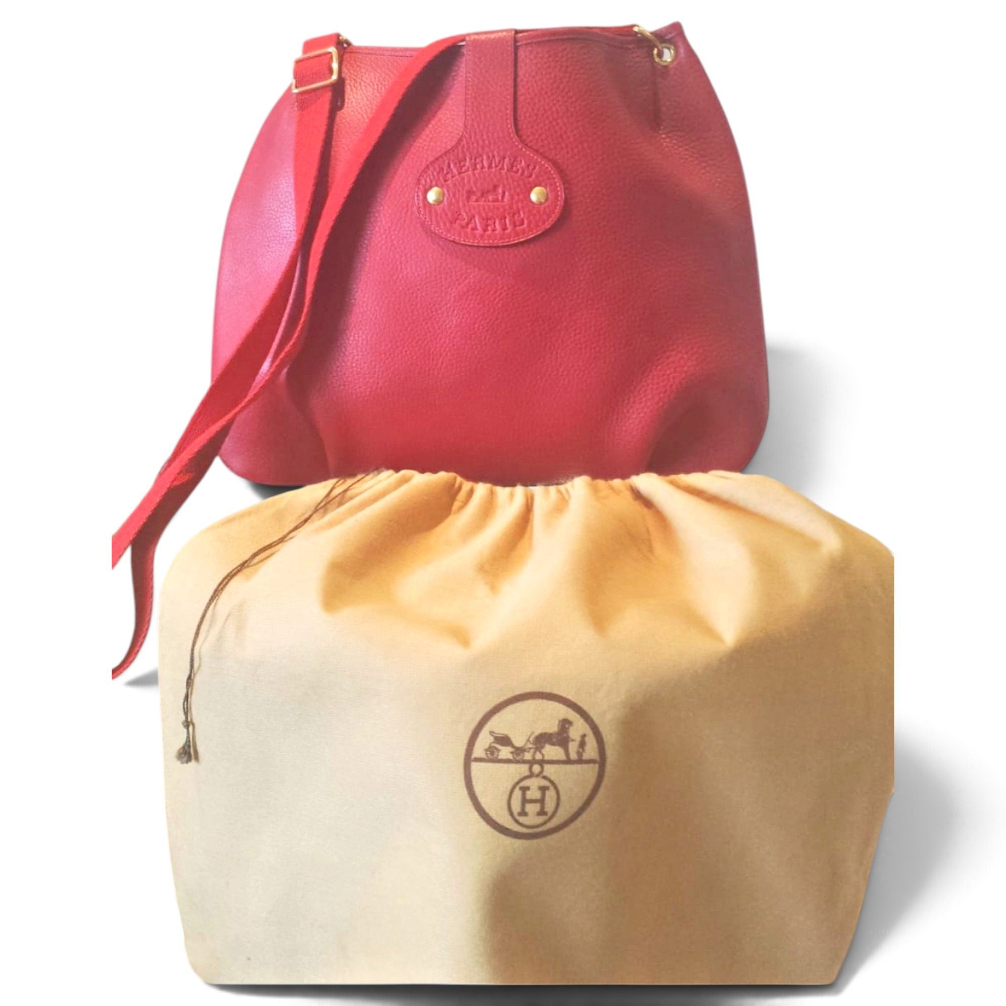 Leather crossbody bag