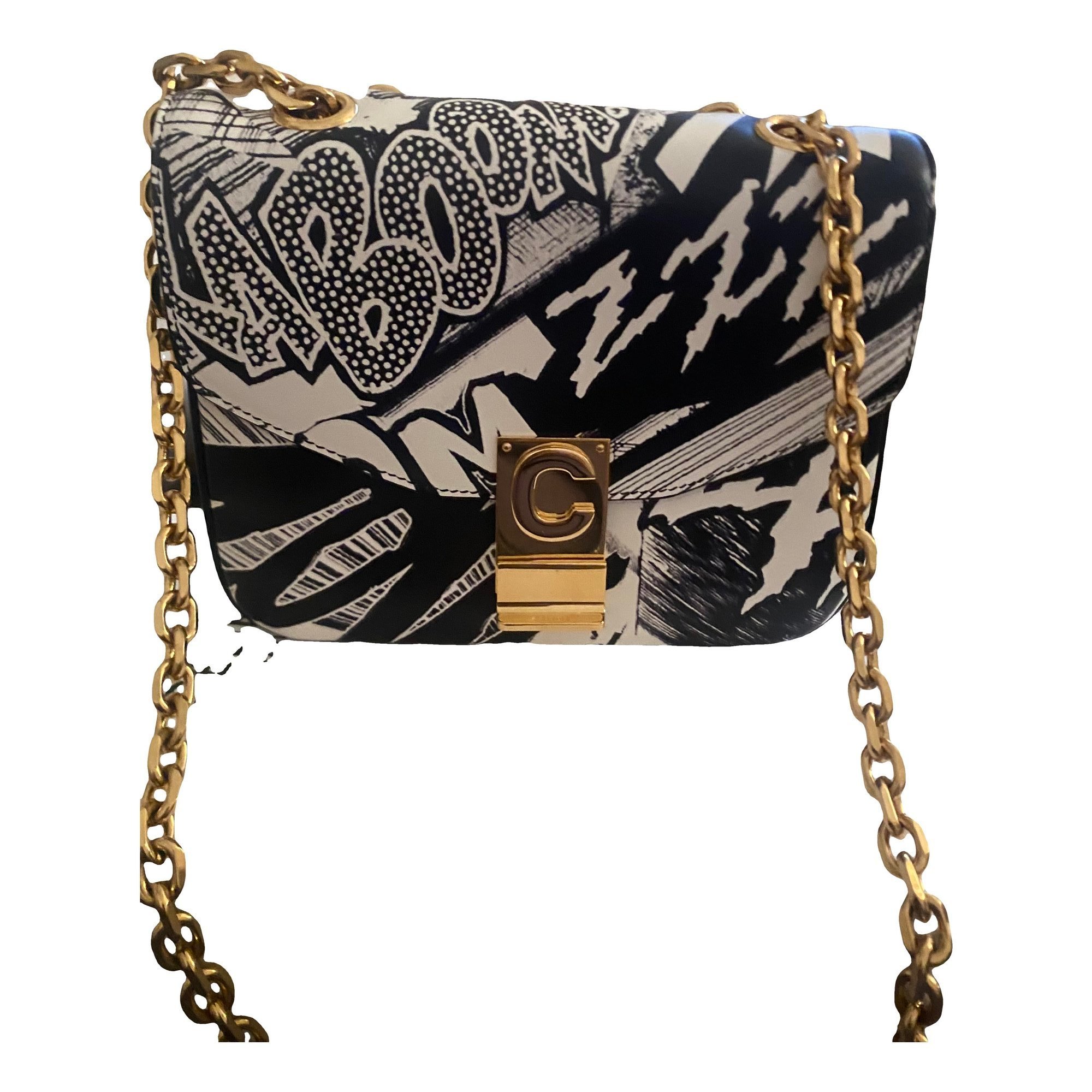 C bag leather handbag
