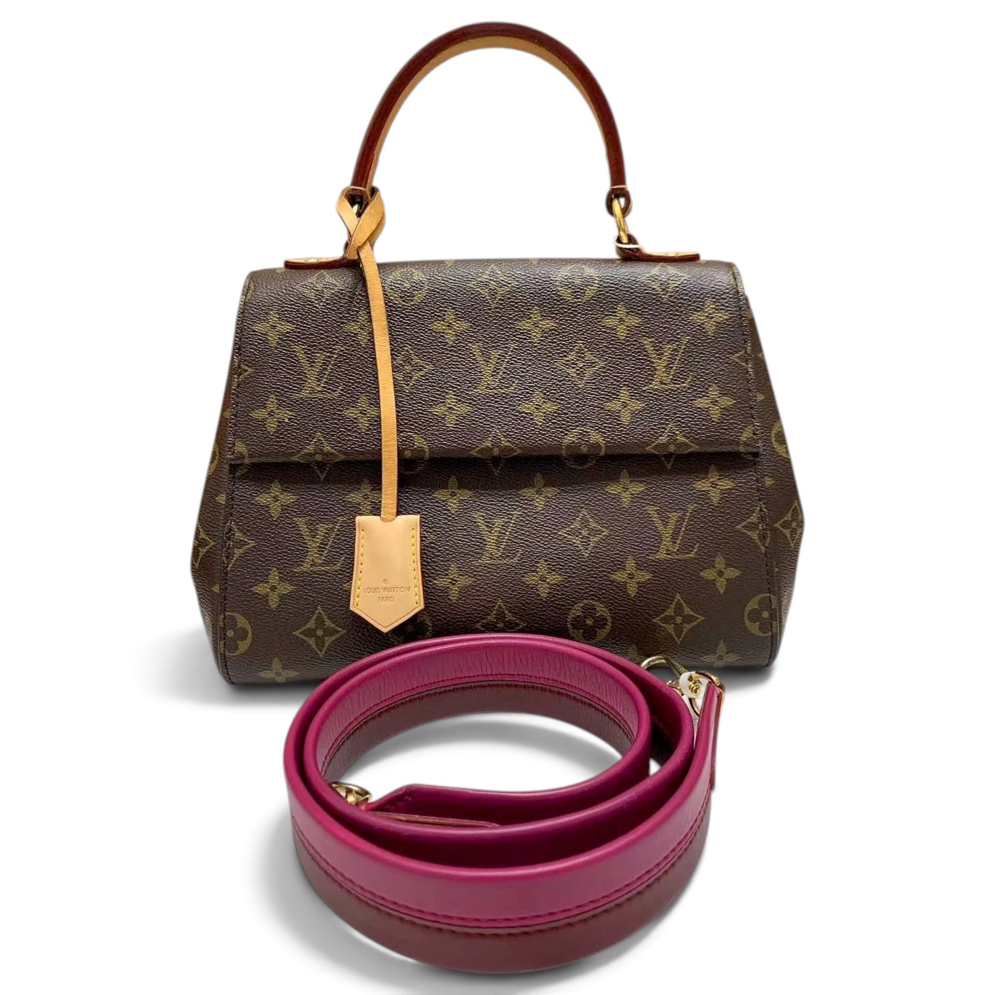 Cluny leather crossbody bag