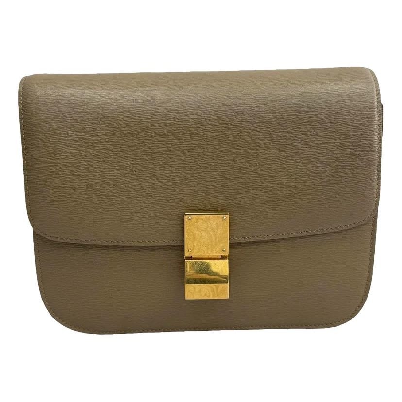 Classic leather handbag