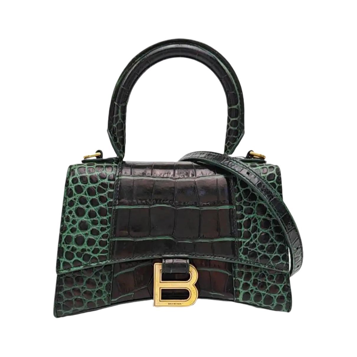 Balenciaga Hourglass leather handbag
