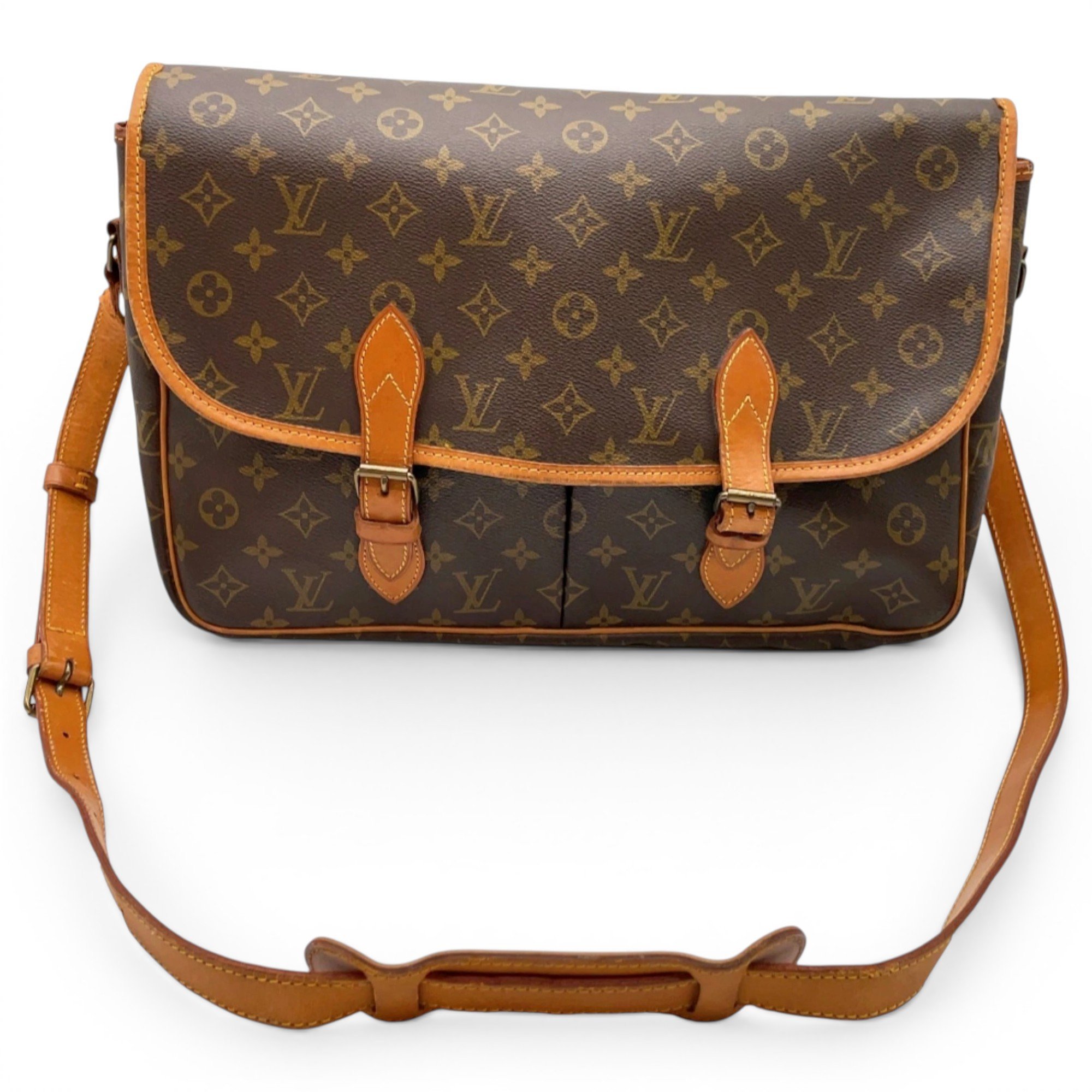 Bel Air patent leather crossbody bag