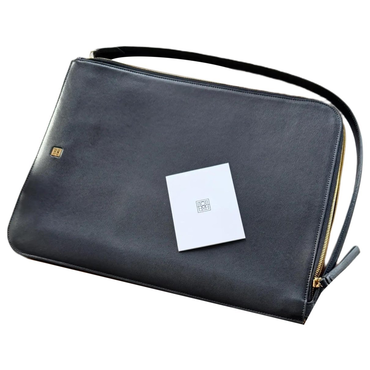 Toteme Leather clutch bag