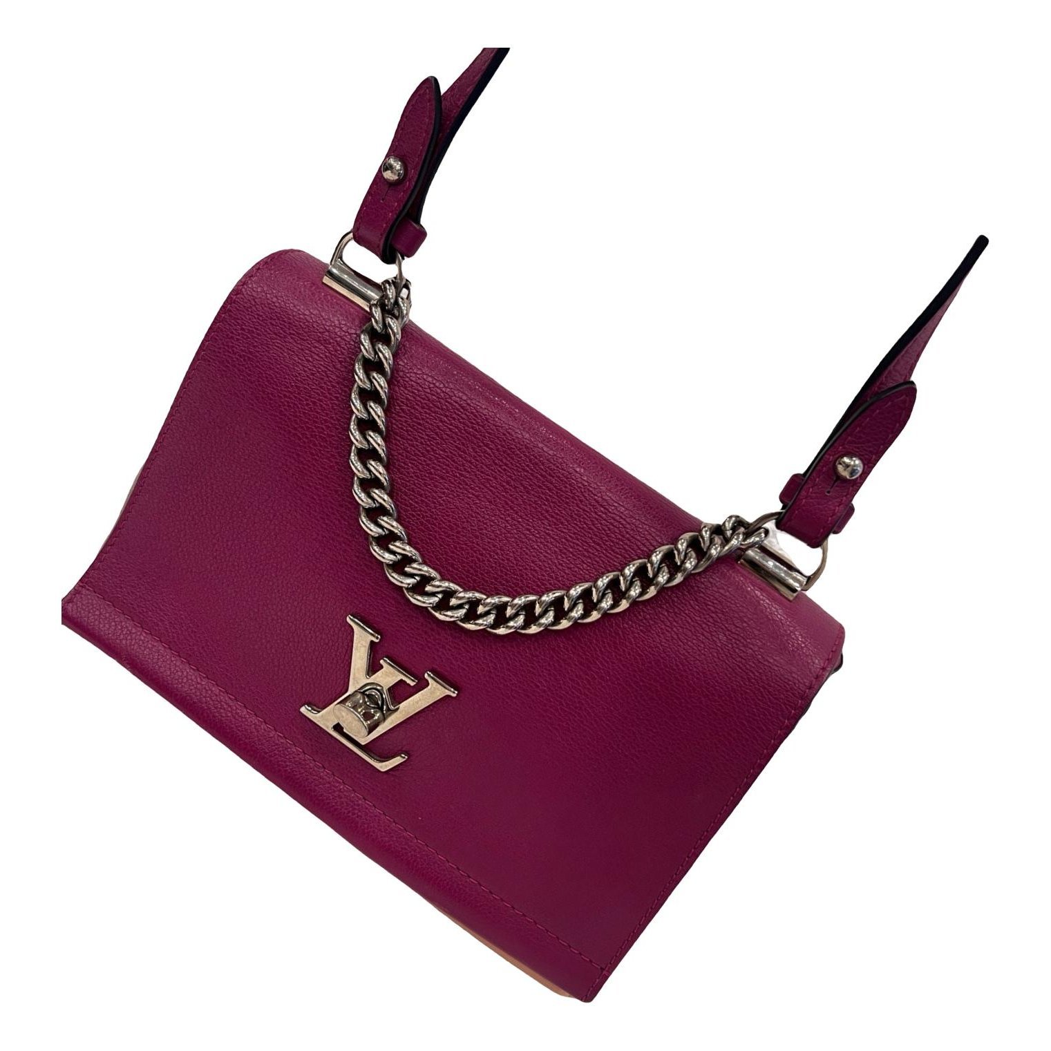 Lockme leather handbag