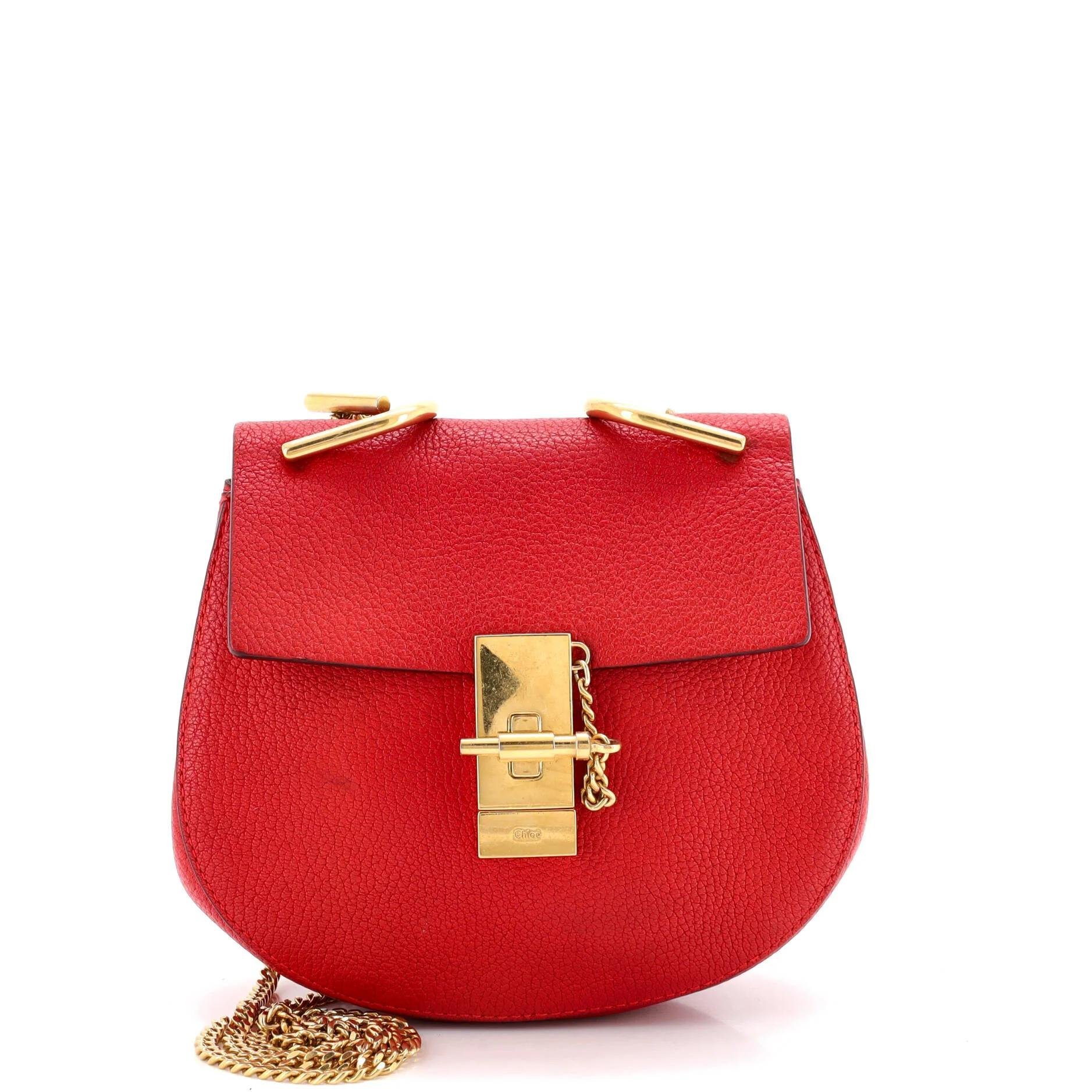 Leather crossbody bag