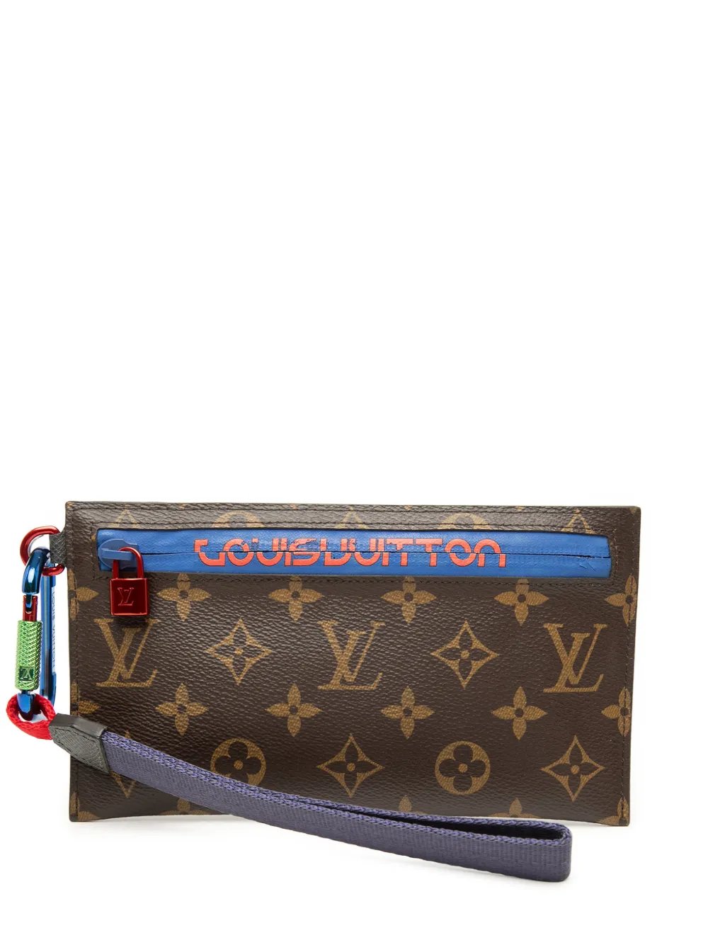 2017 Monogram Outdoor Ribbon Pochette clutch bag