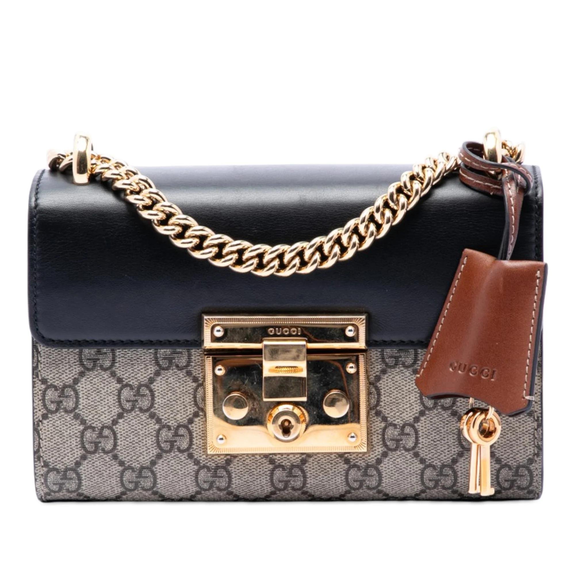 Padlock cloth handbag