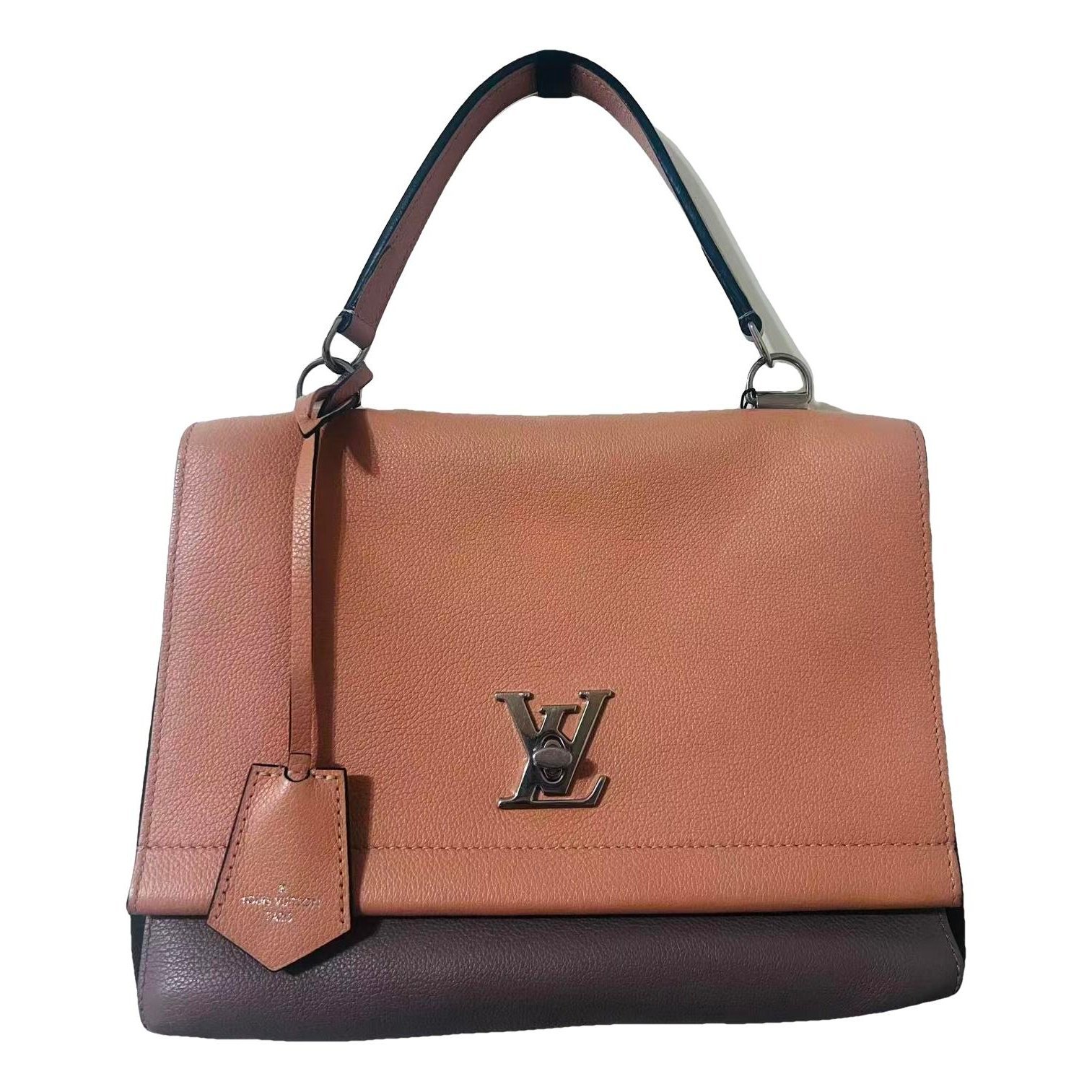 Lockme leather handbag