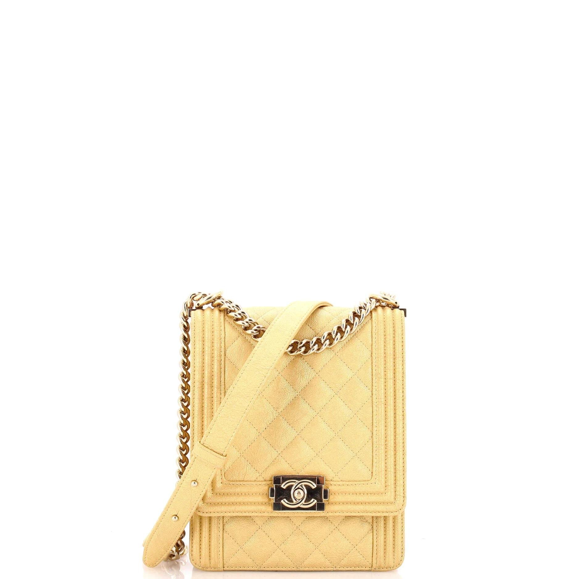 North South Boy leather handbag