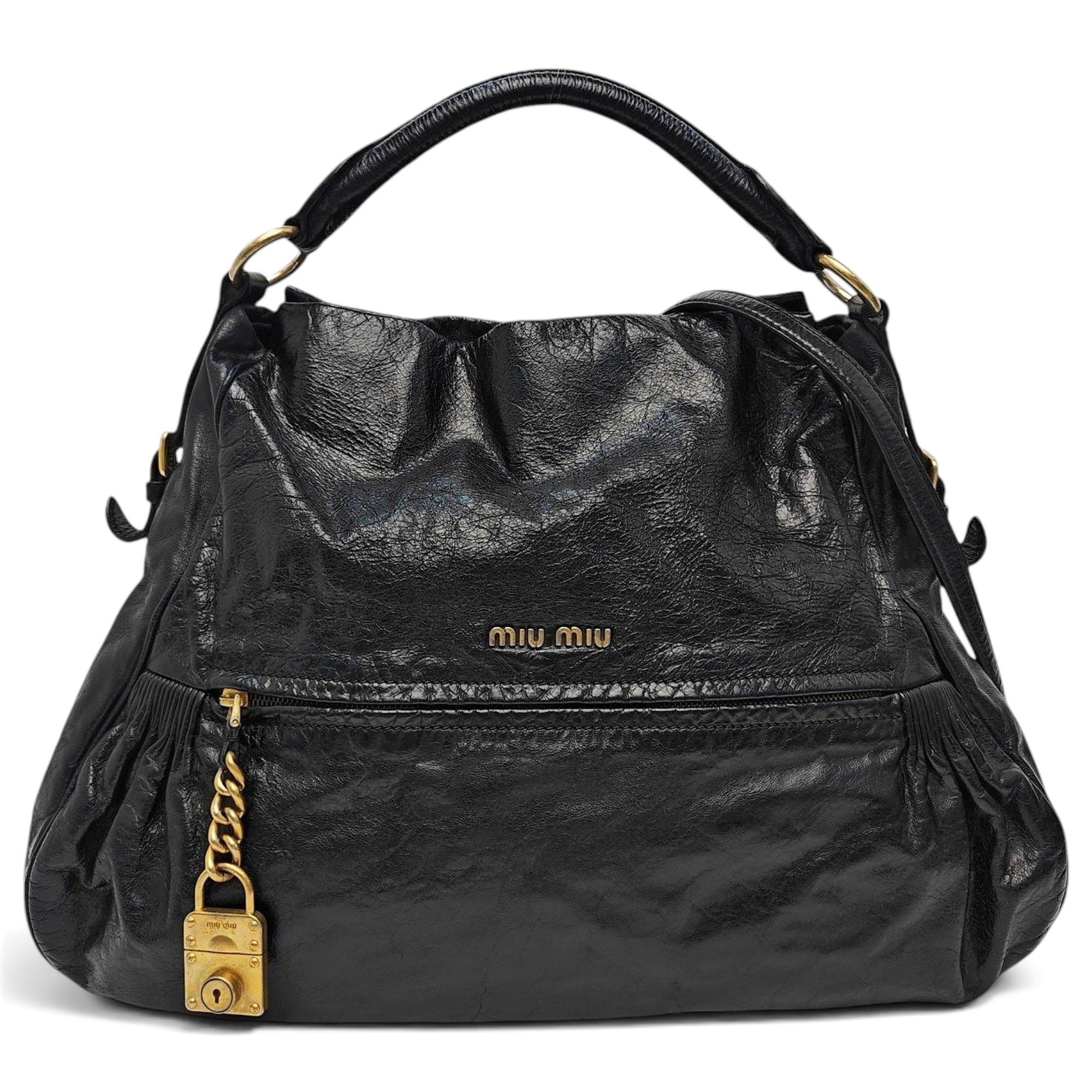 Bow bag leather handbag