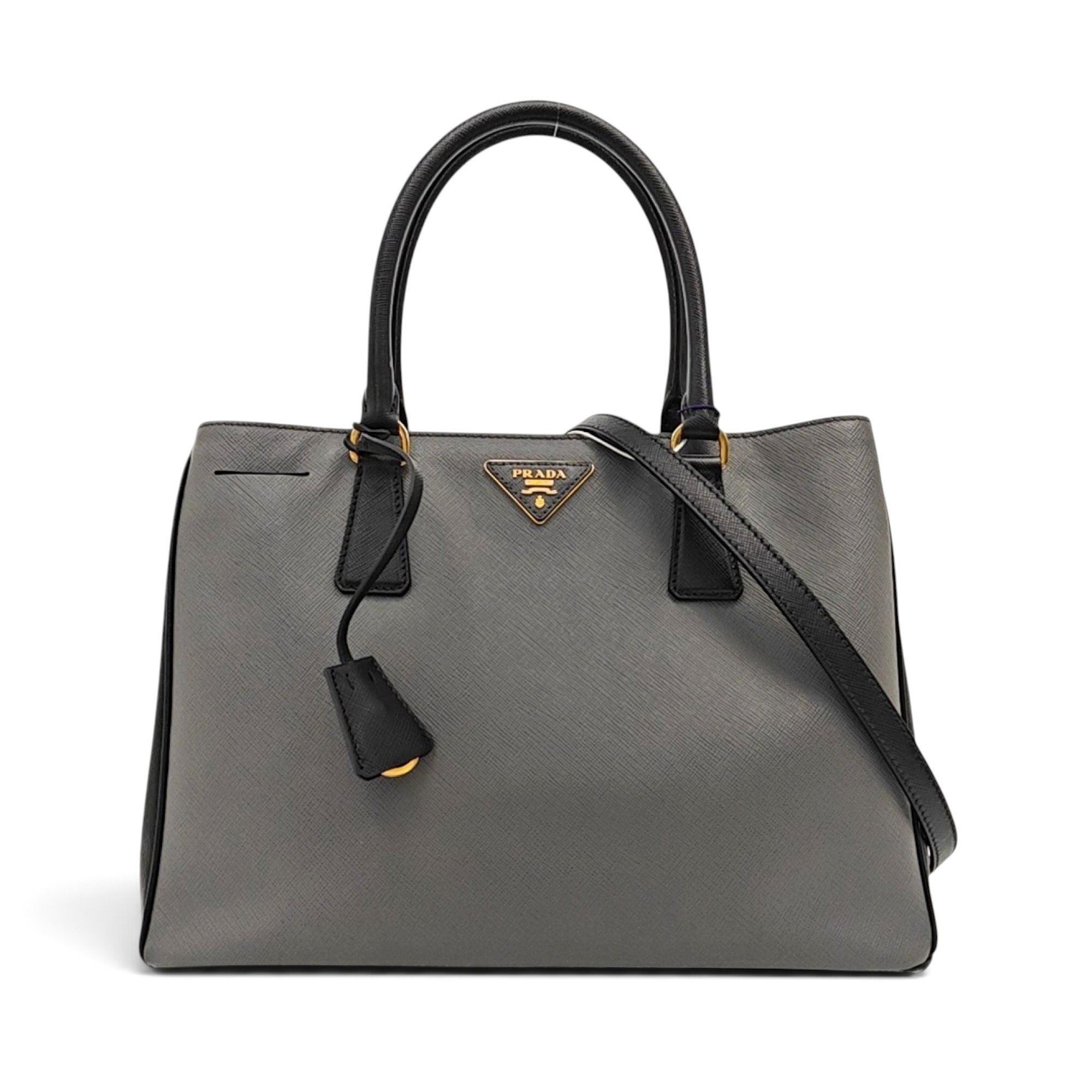 Galleria leather handbag