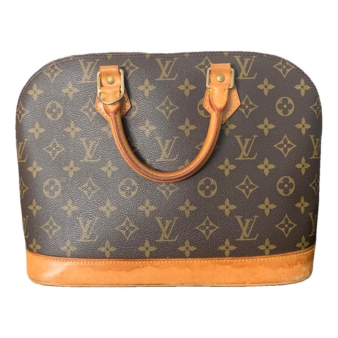 Alma leather handbag