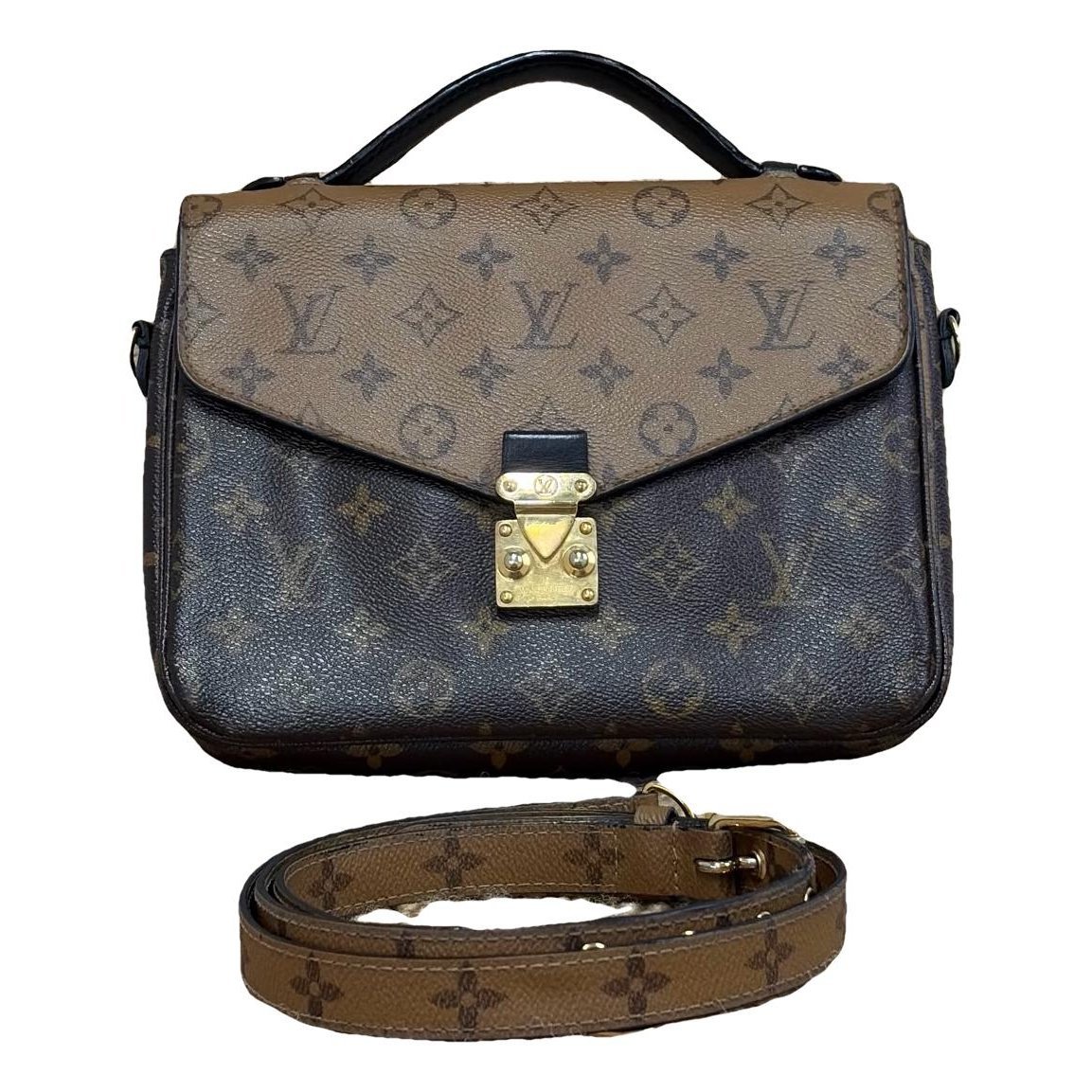 Metis leather handbag