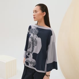 "Brides de Gala" long-sleeve sweater