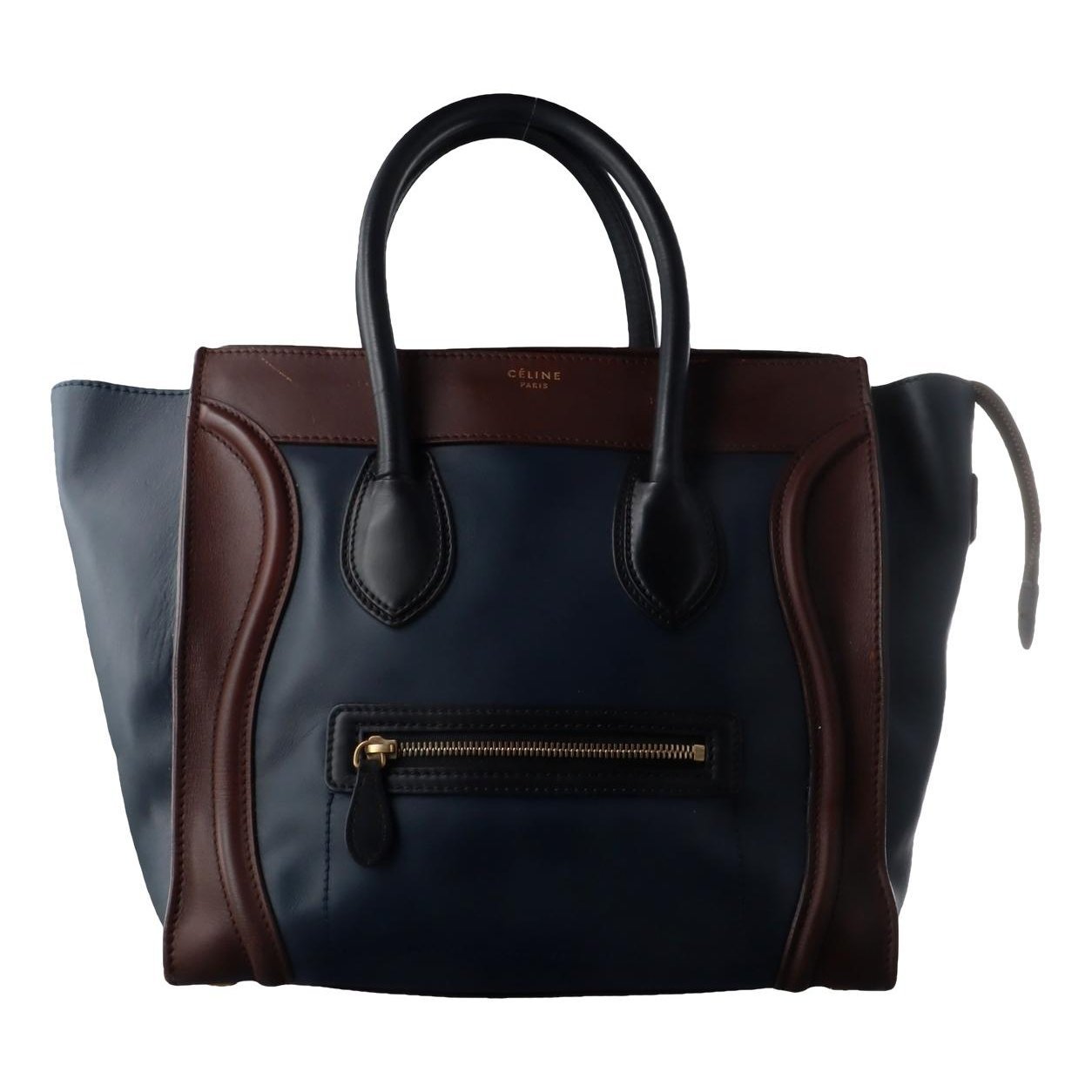 Luggage leather handbag