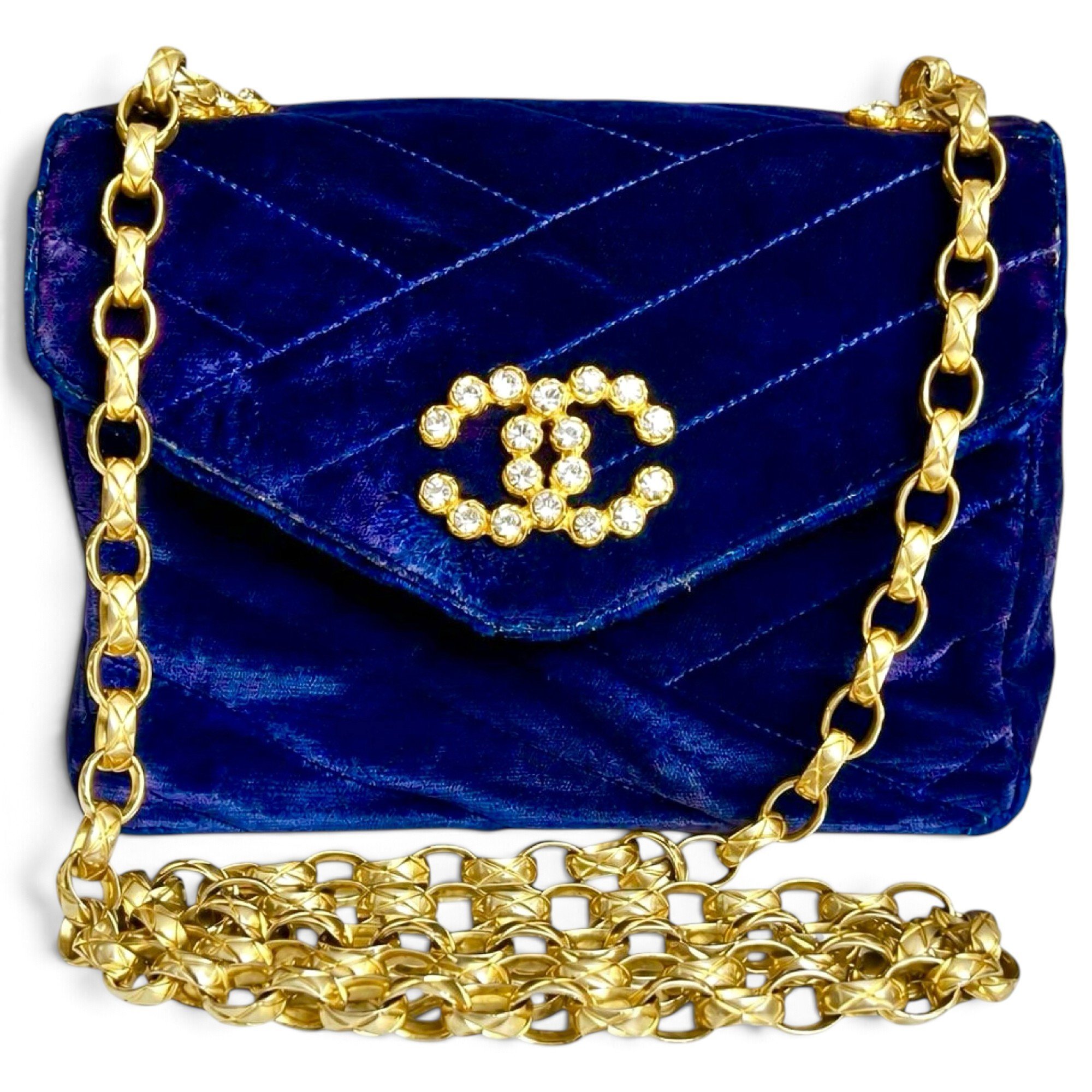 Timeless/Classique velvet handbag
