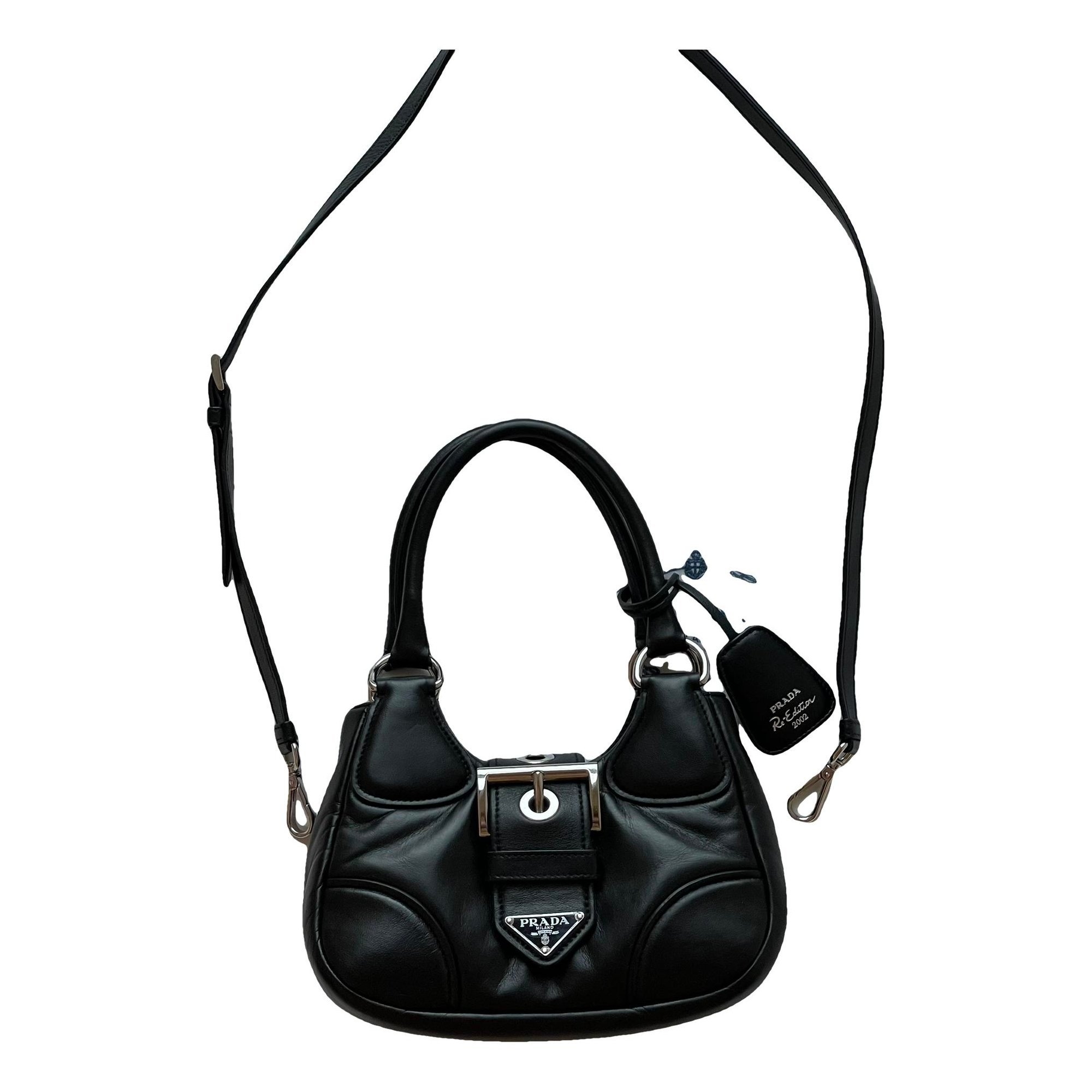 Moon leather handbag