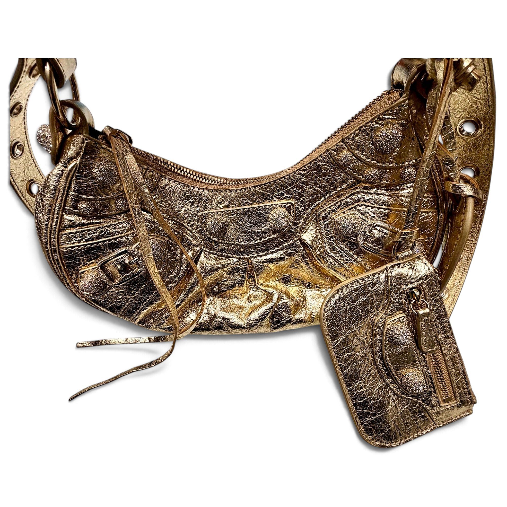 Le Cagole leather handbag