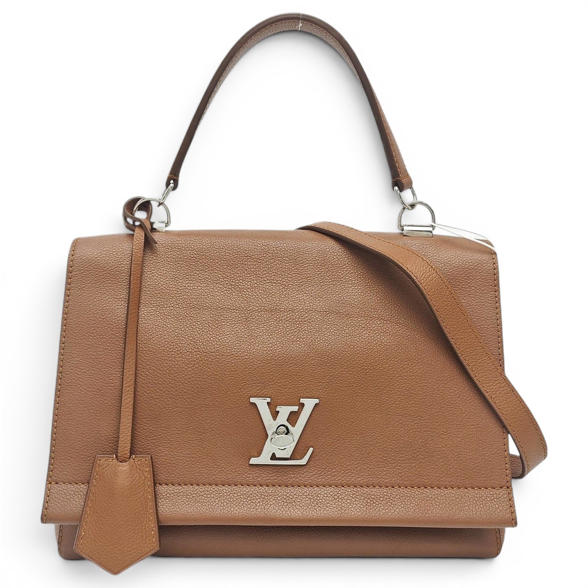 Lockme leather handbag