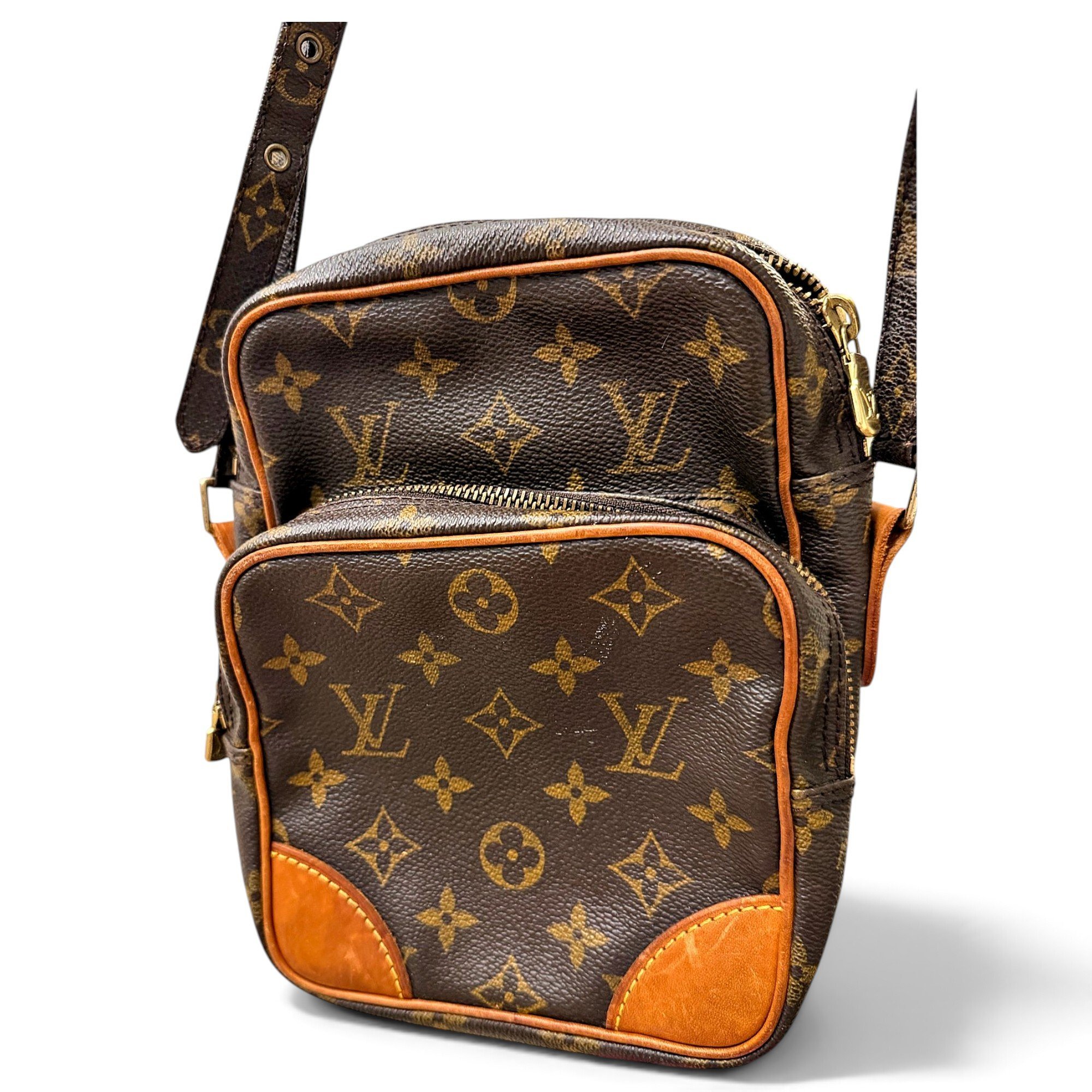 Amazon leather crossbody bag