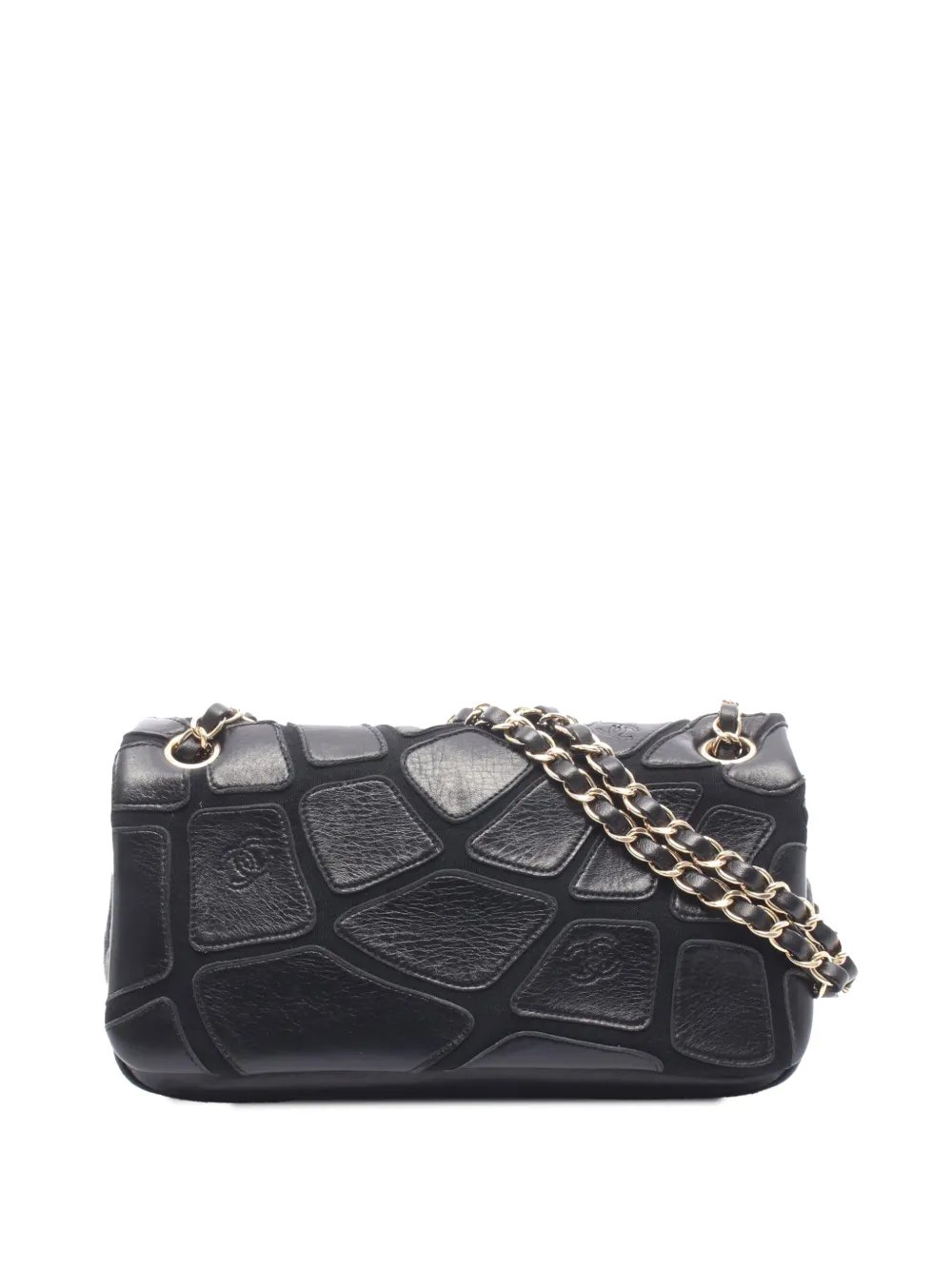 2008-2009 Lambskin and Jersey Scales Flap shoulder bag