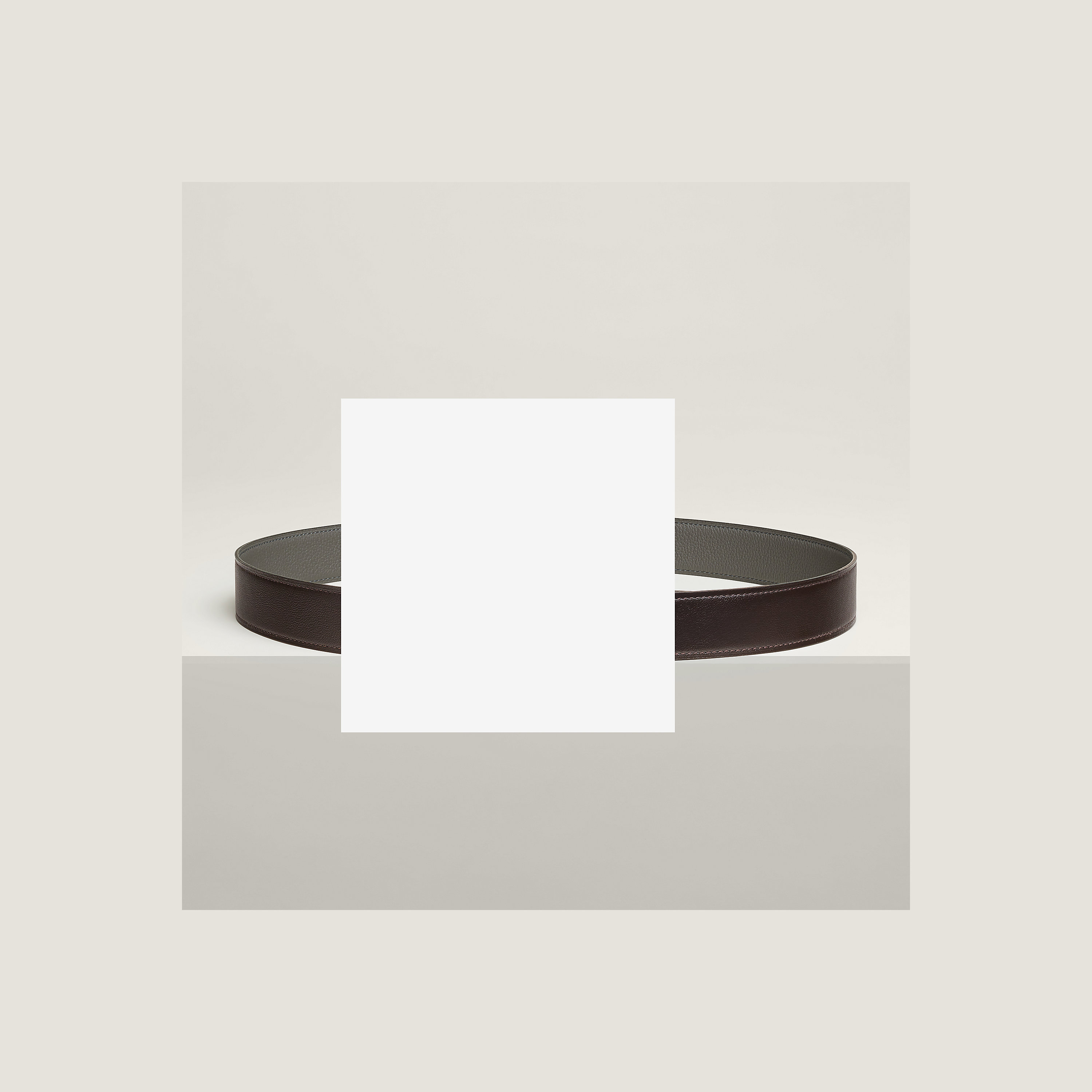 Hisseo 벨트 버클 & 리버서블 가죽 스트랩 32mm
