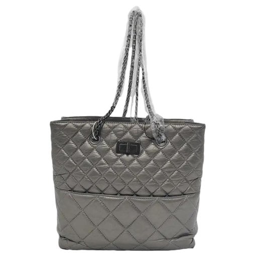 Leather tote