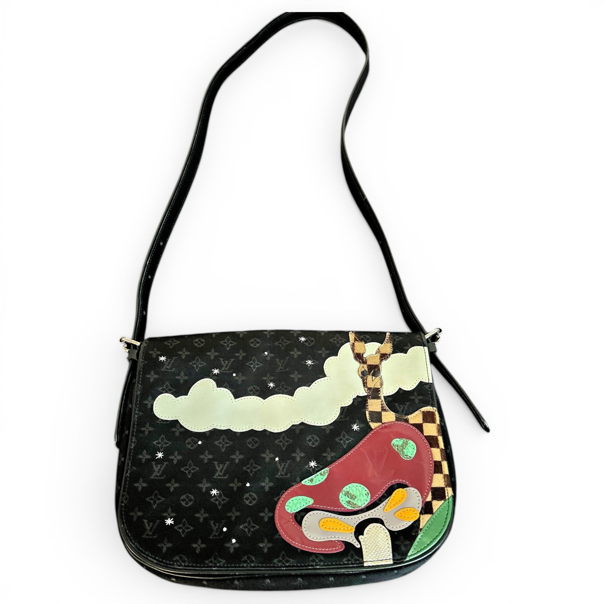 Leather crossbody bag