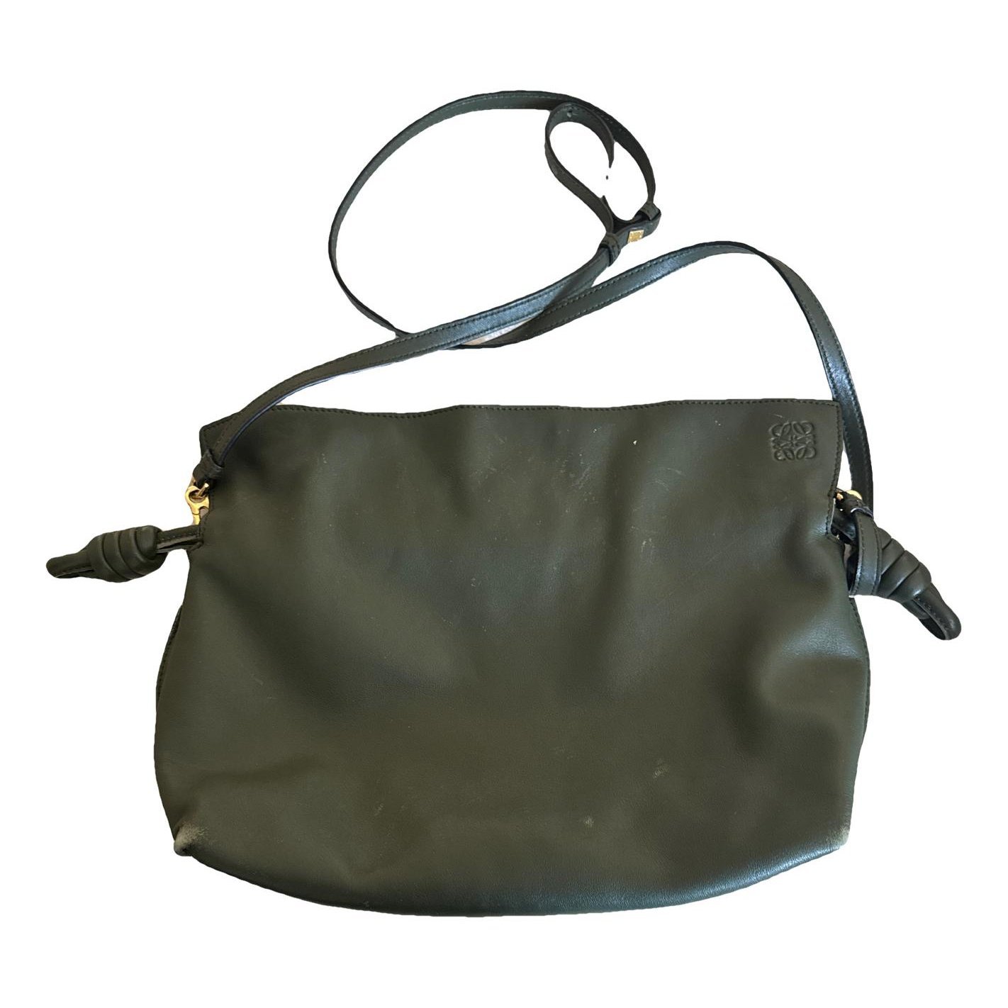Flamenco leather handbag