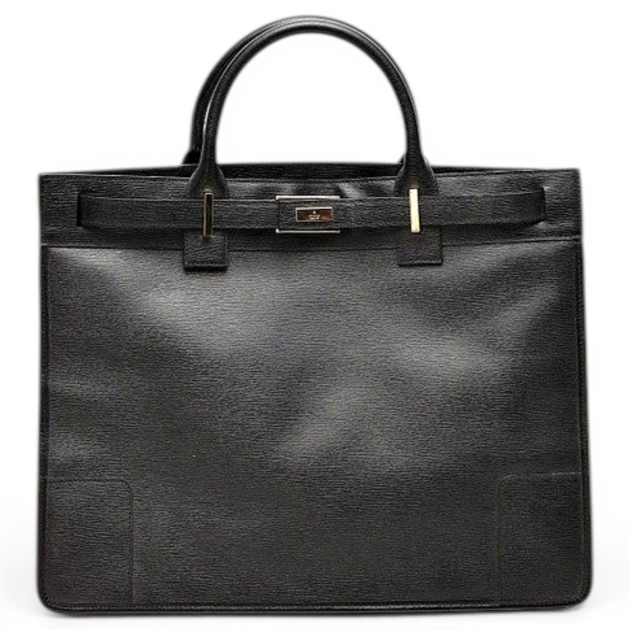 Leather tote